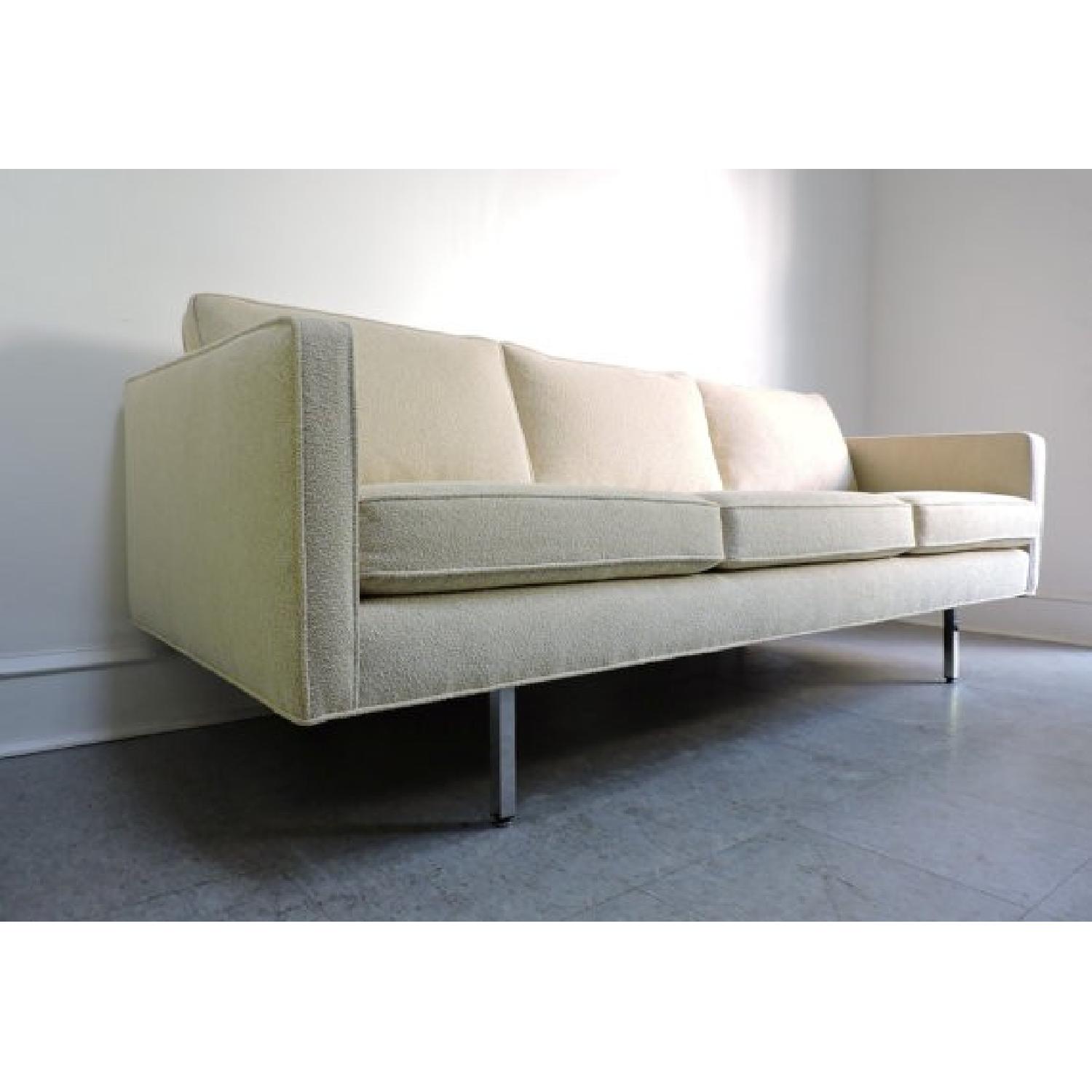 Thayer Coggin Milo Baughman Mid Century Modern Tuxedo Sofa - image-2