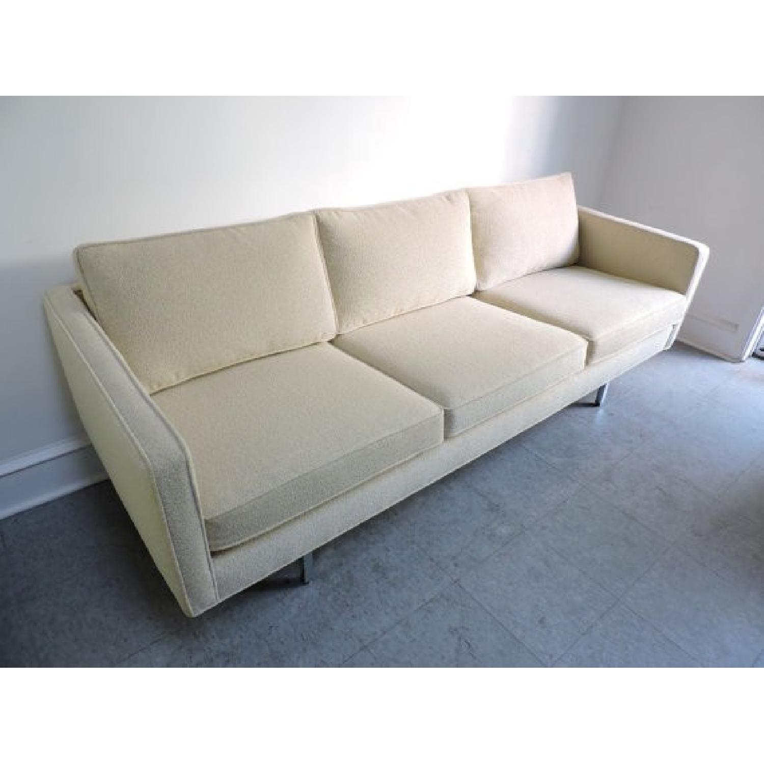 Thayer Coggin Milo Baughman Mid Century Modern Tuxedo Sofa - image-4