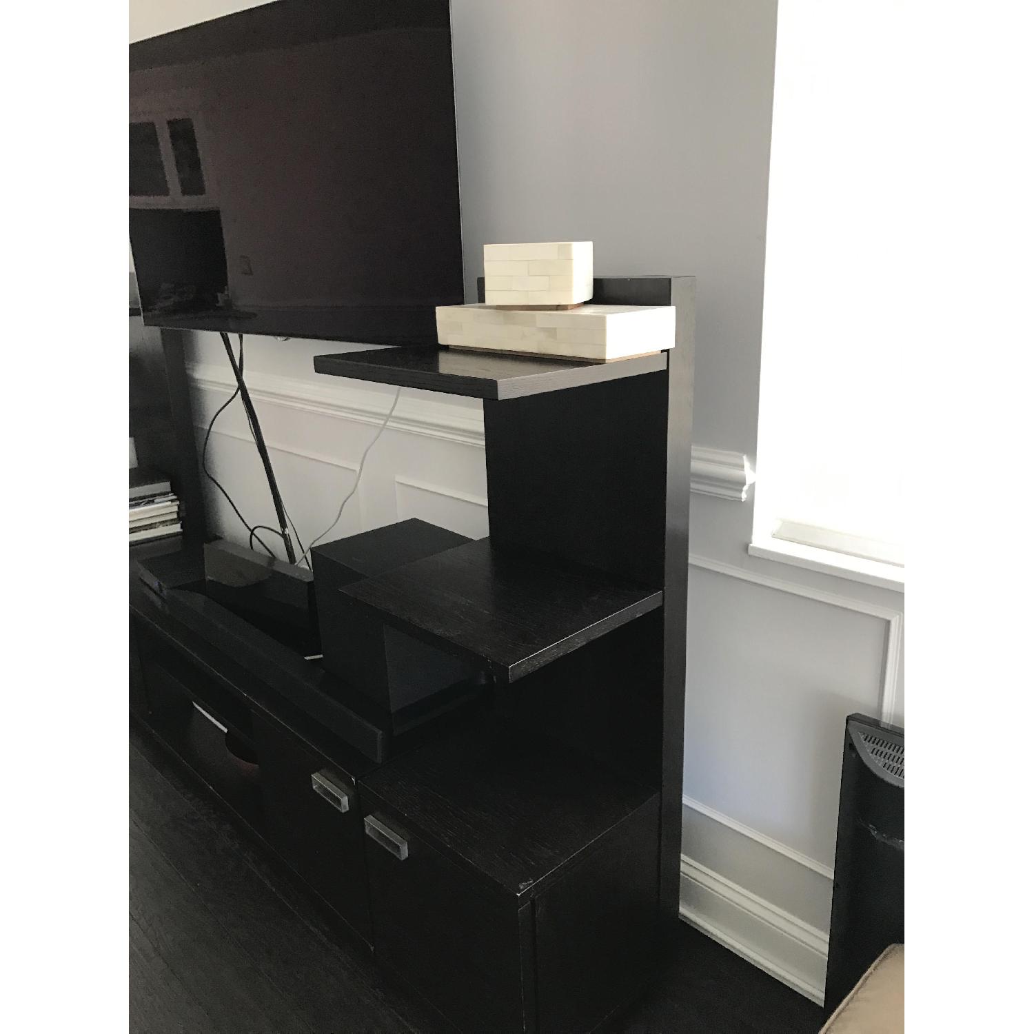 West Elm Media Storage w/ Towers - image-2