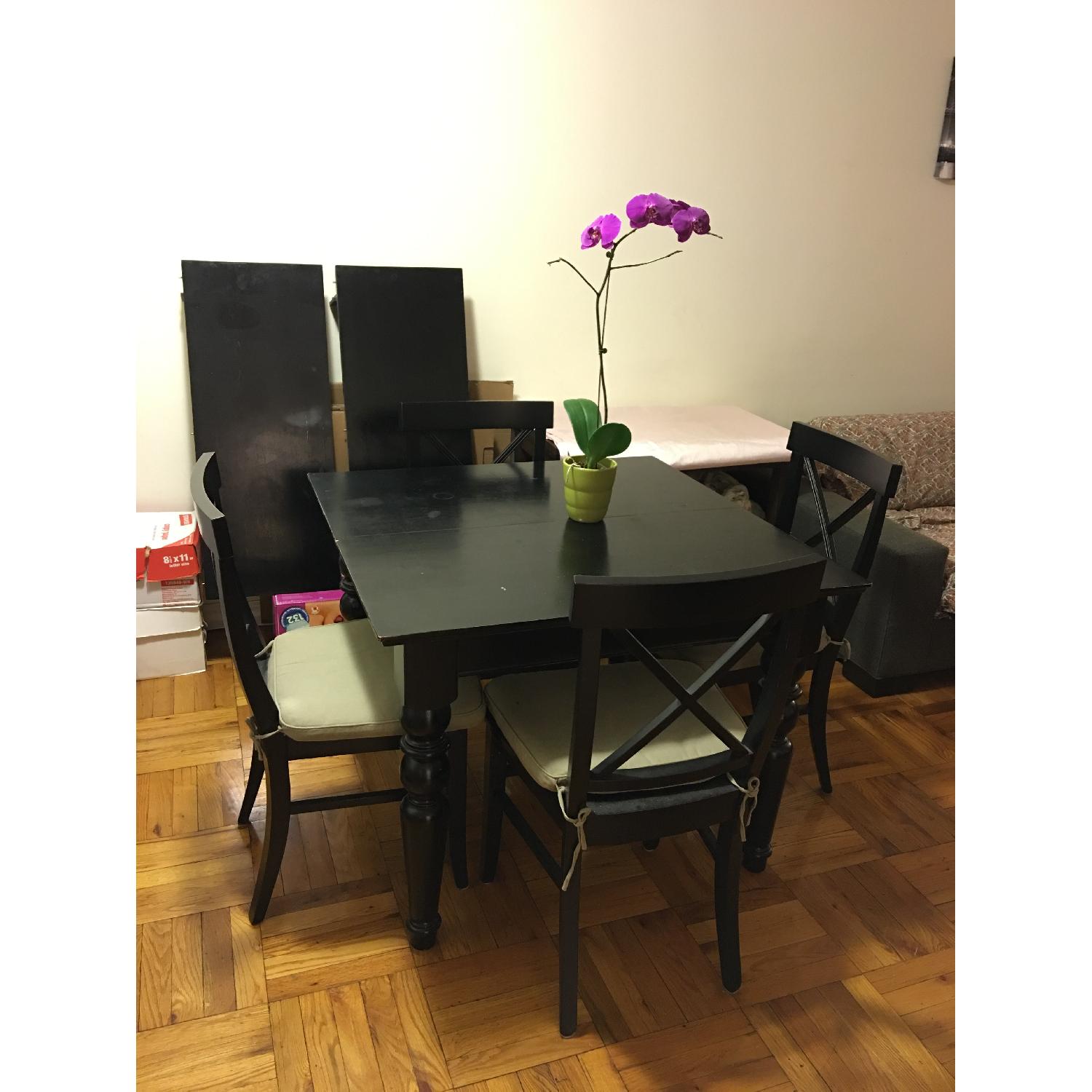 Pottery Barn Dining Table w/ 4 Chairs - image-5