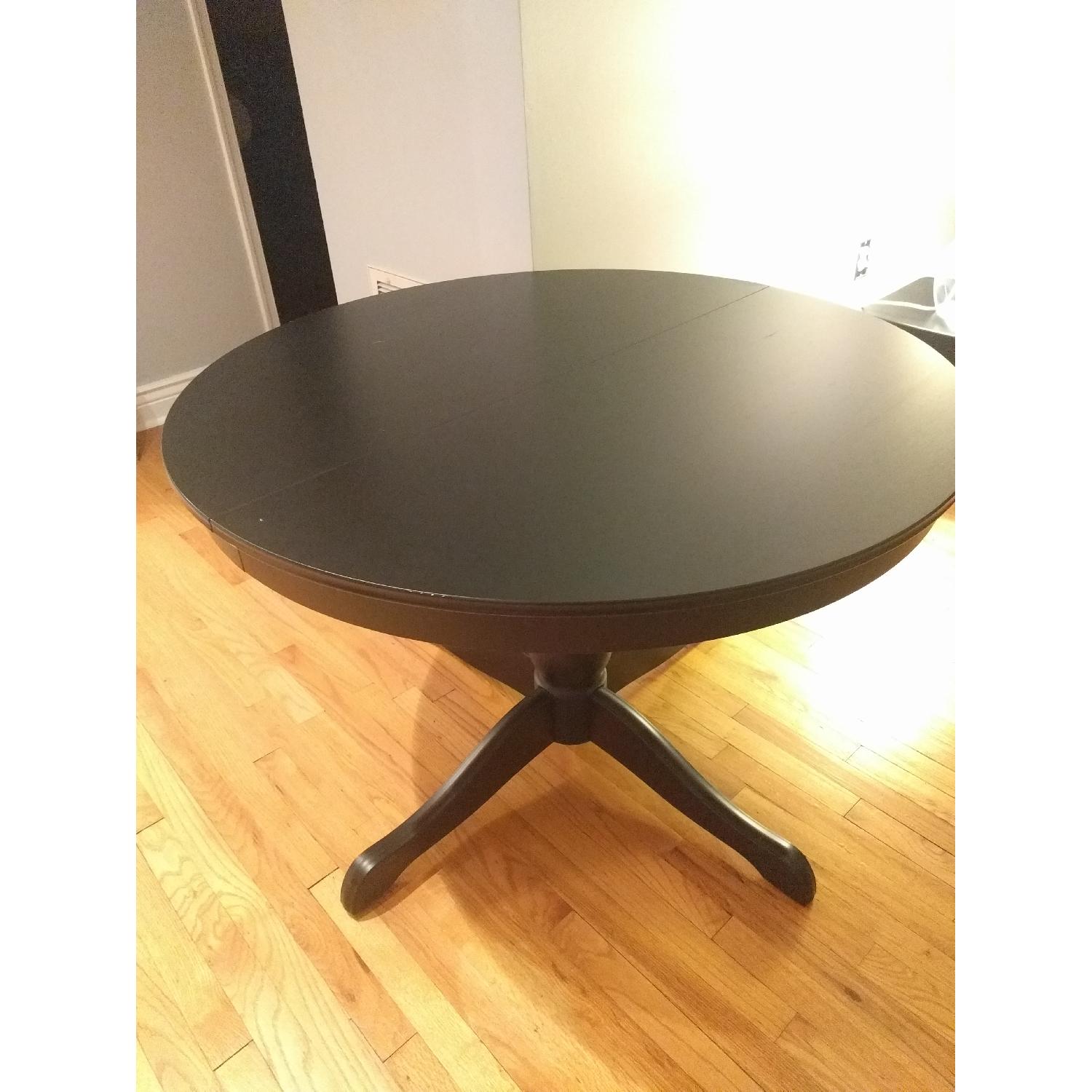 Ikea Expandable Dining Table w/ 4 Chairs - image-1