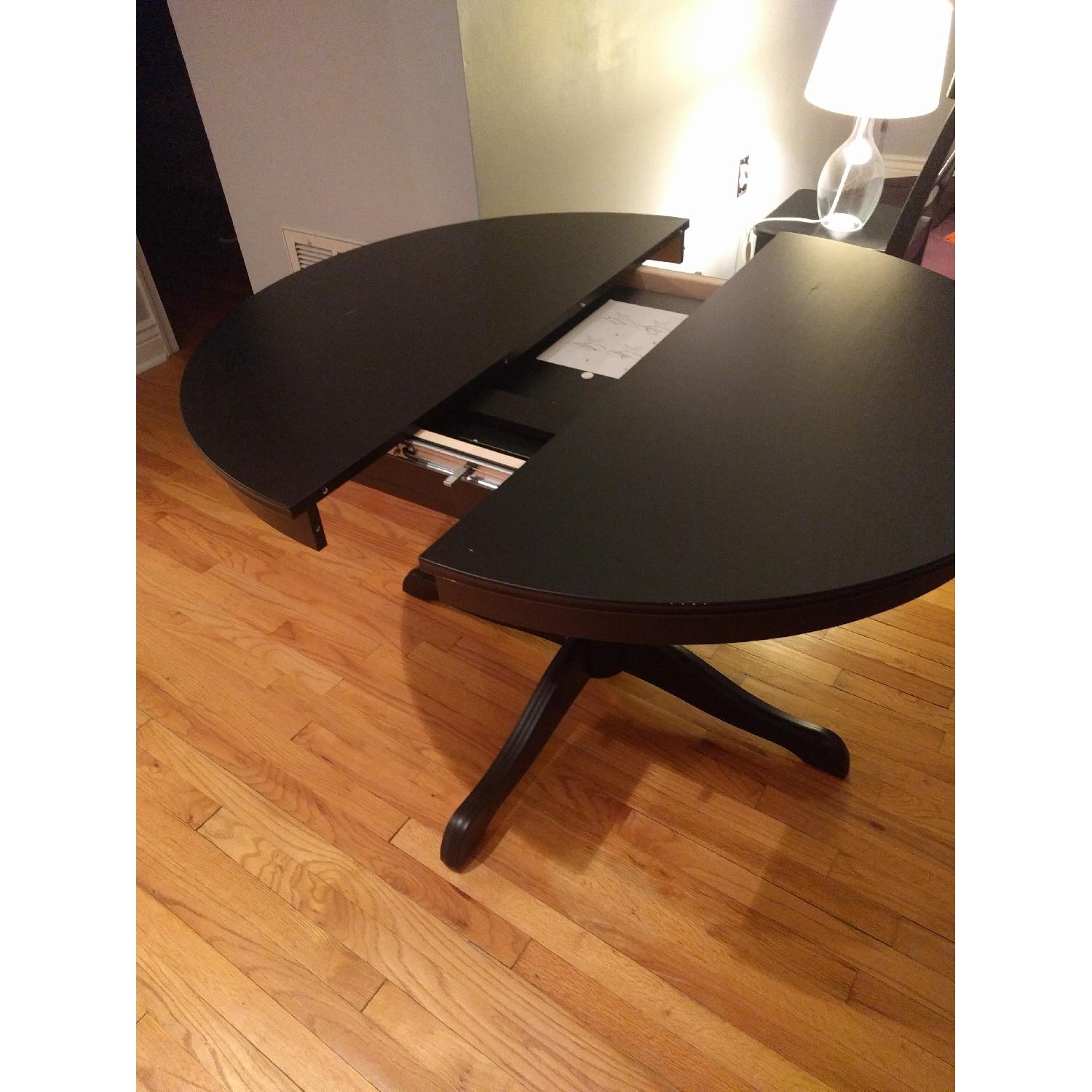 Ikea Expandable Dining Table w/ 4 Chairs - image-3