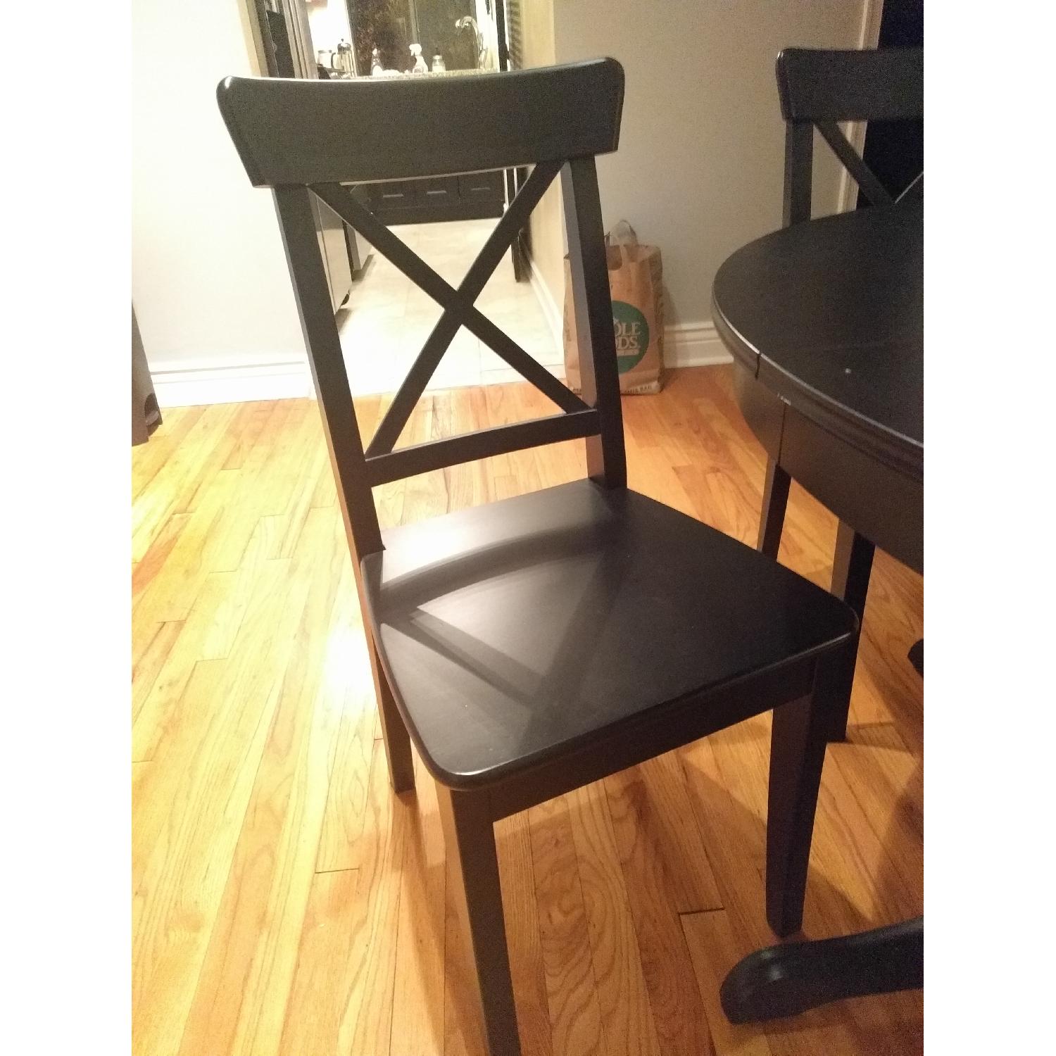 Ikea Expandable Dining Table w/ 4 Chairs - image-5