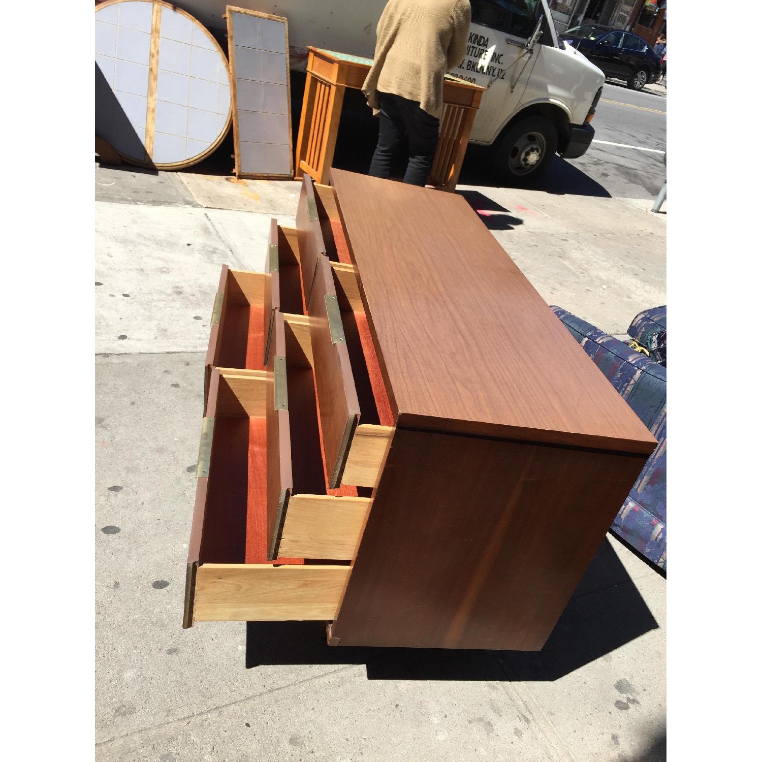 1950s Mid Century Scandia Furniture Danish Dresser w/ Mirror - image-13