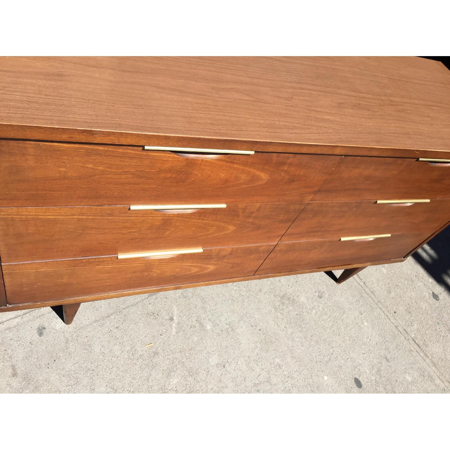 1950s Mid Century Scandia Furniture Danish Dresser w/ Mirror - image-17