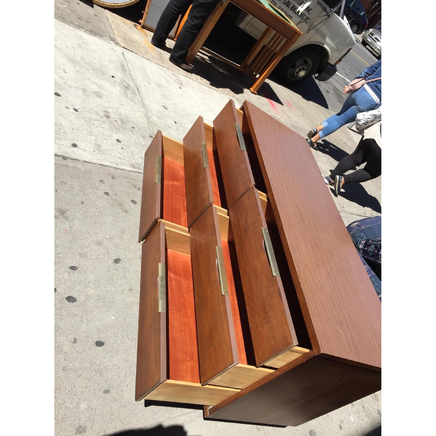 1950s Mid Century Scandia Furniture Danish Dresser w/ Mirror - image-19