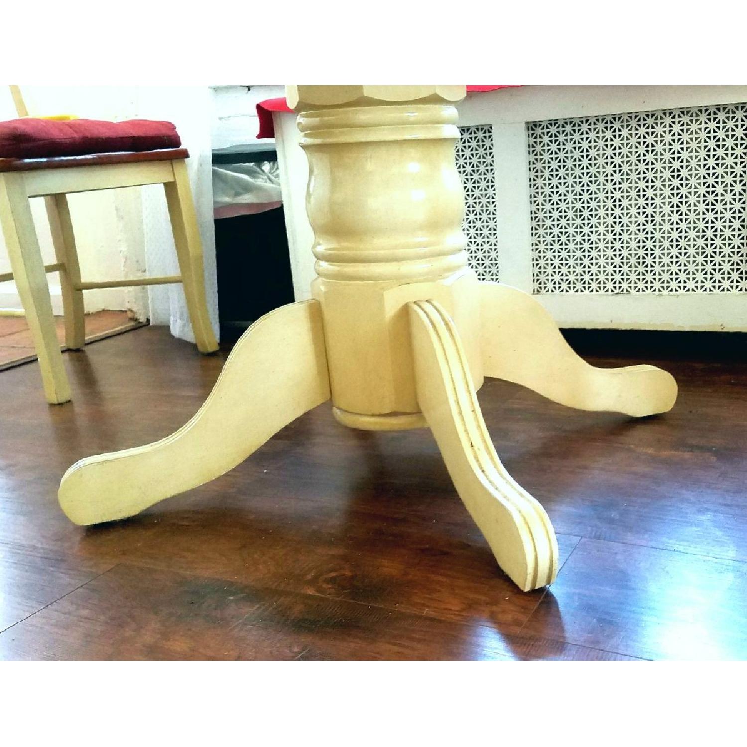 European Extendable Dining Table w/ 4 Chairs - image-9