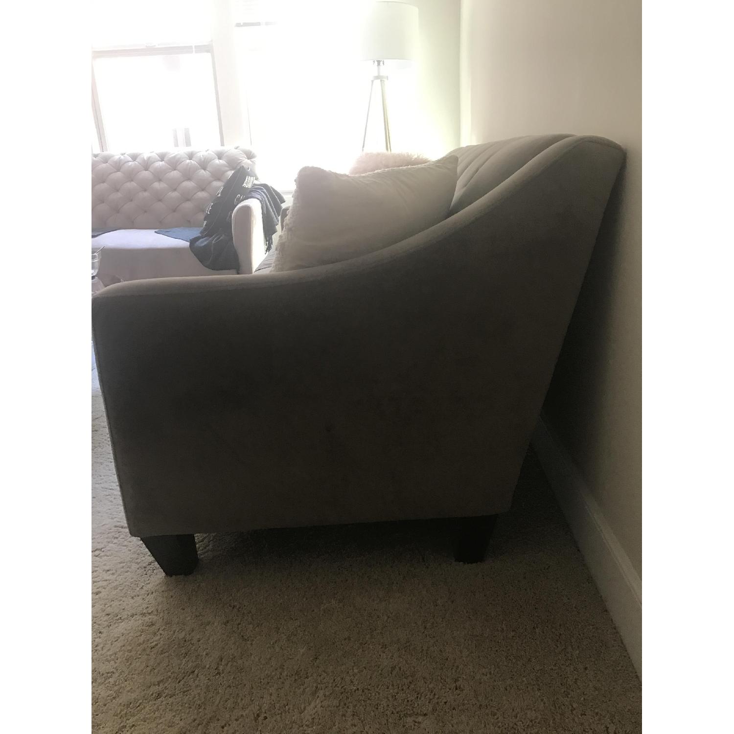 Macy's Chloe Velvet Tufted Sofa - image-3
