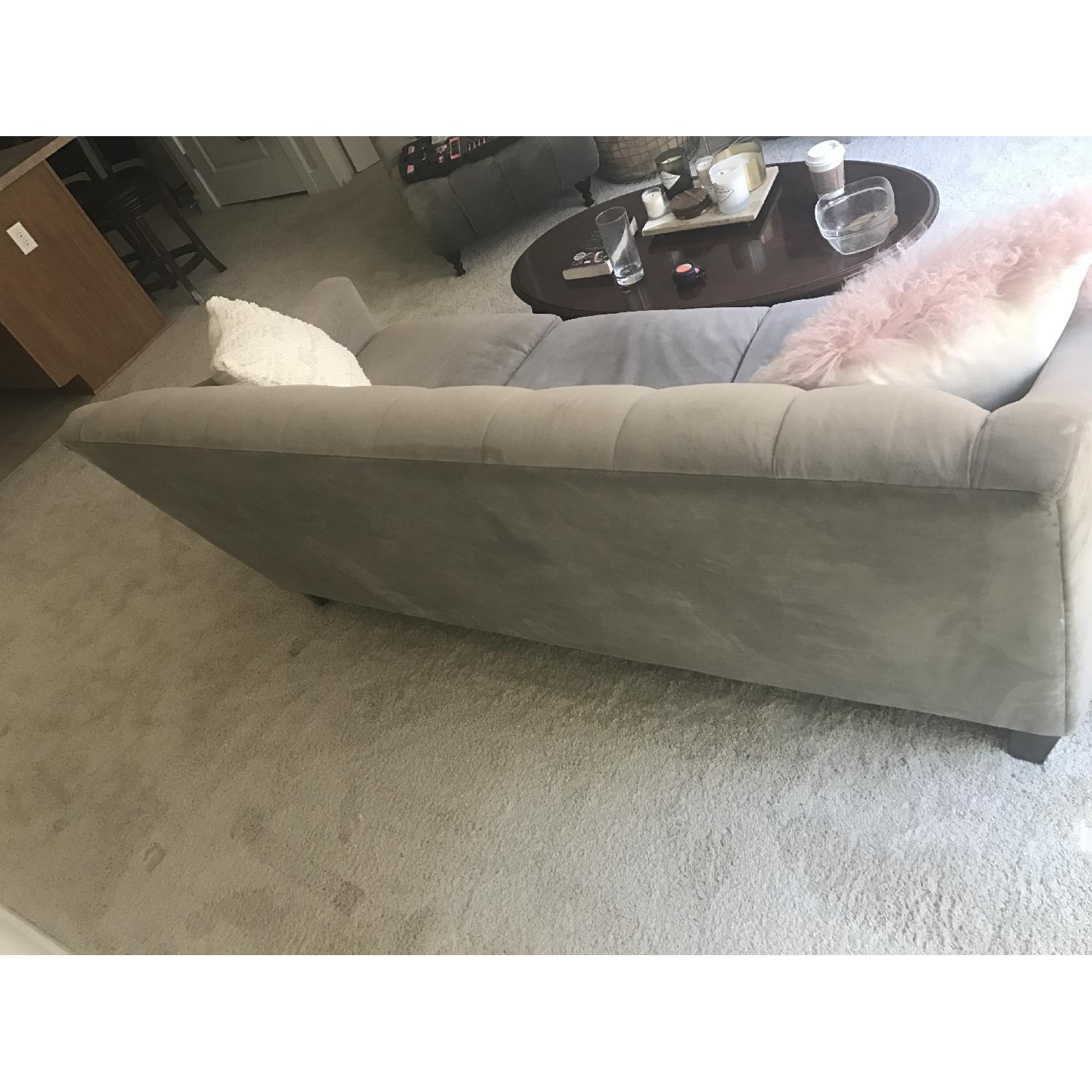 Macy's Chloe Velvet Tufted Sofa - image-4