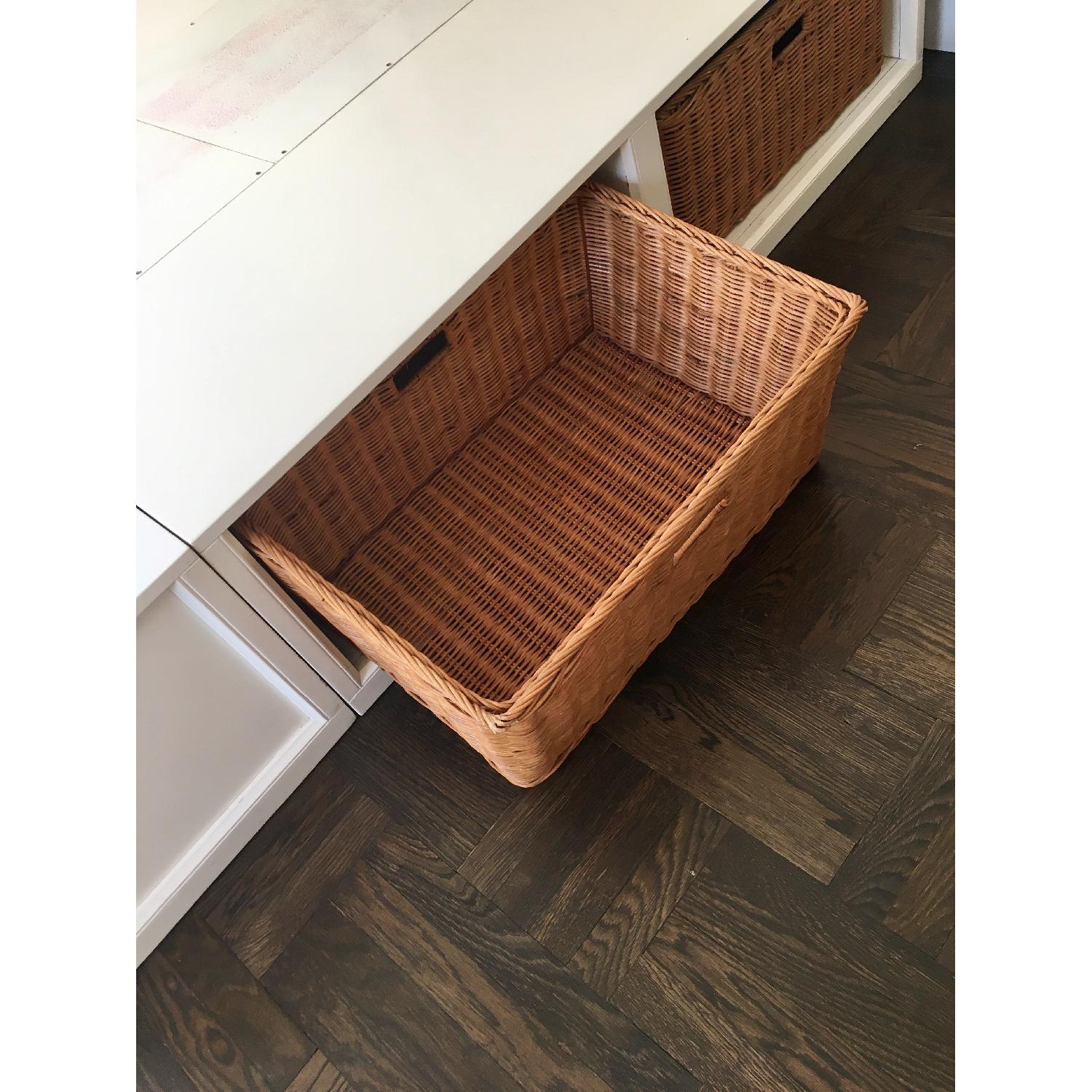 Pottery Barn Queen-Size Storage Platform Bed Frame - image-4