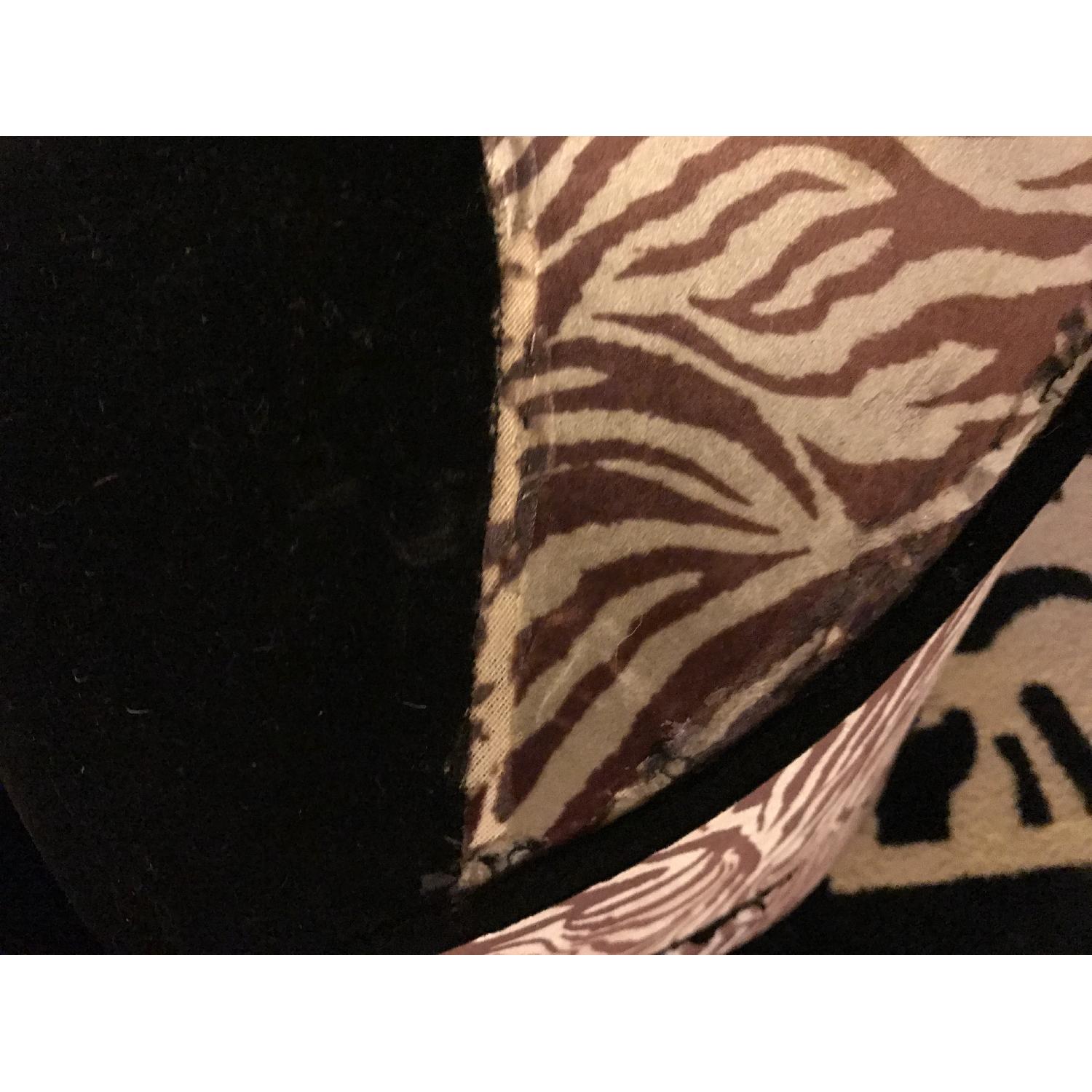 Vintage Zebra Shoe Chair AptDeco