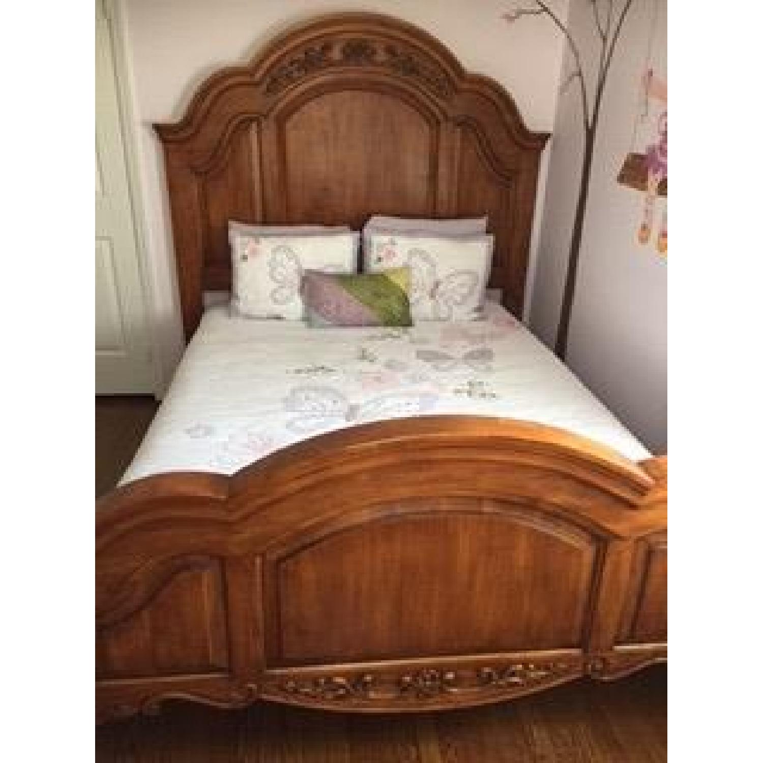 Fremarc Designs French Provincial Queen Size Bed AptDeco
