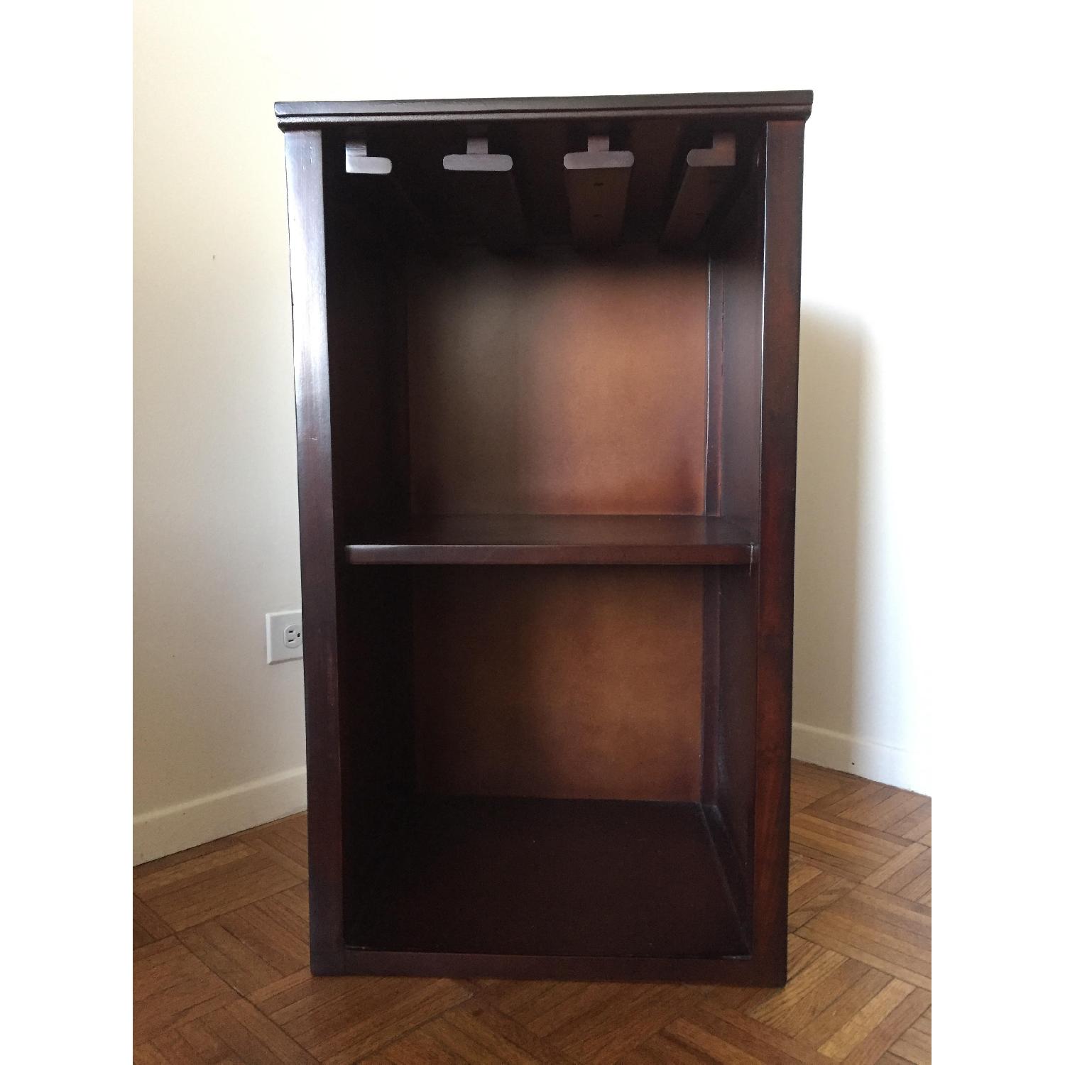 Pier 1 Wine & Glass Cabinet - image-1