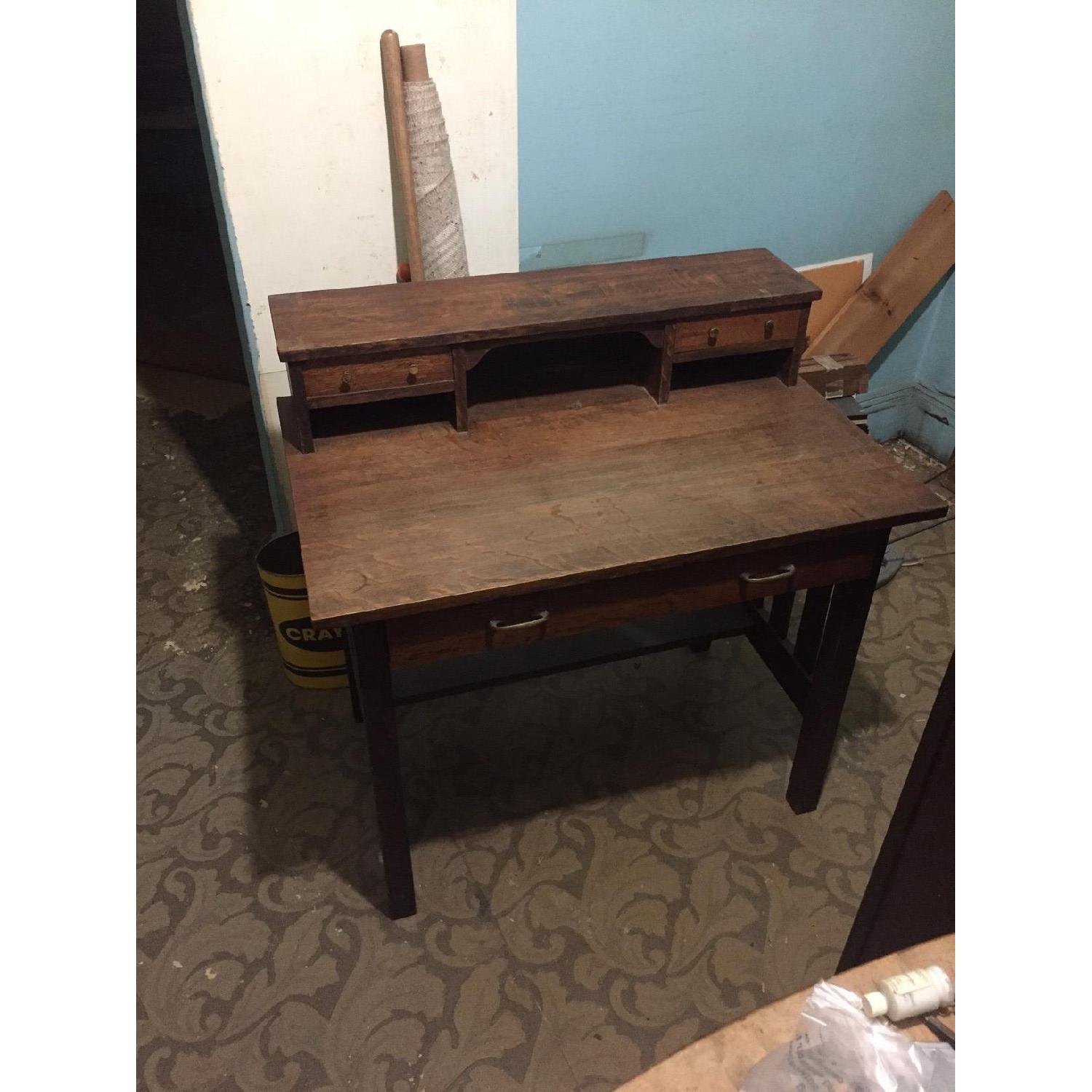 Antique Writing Desk - image-2