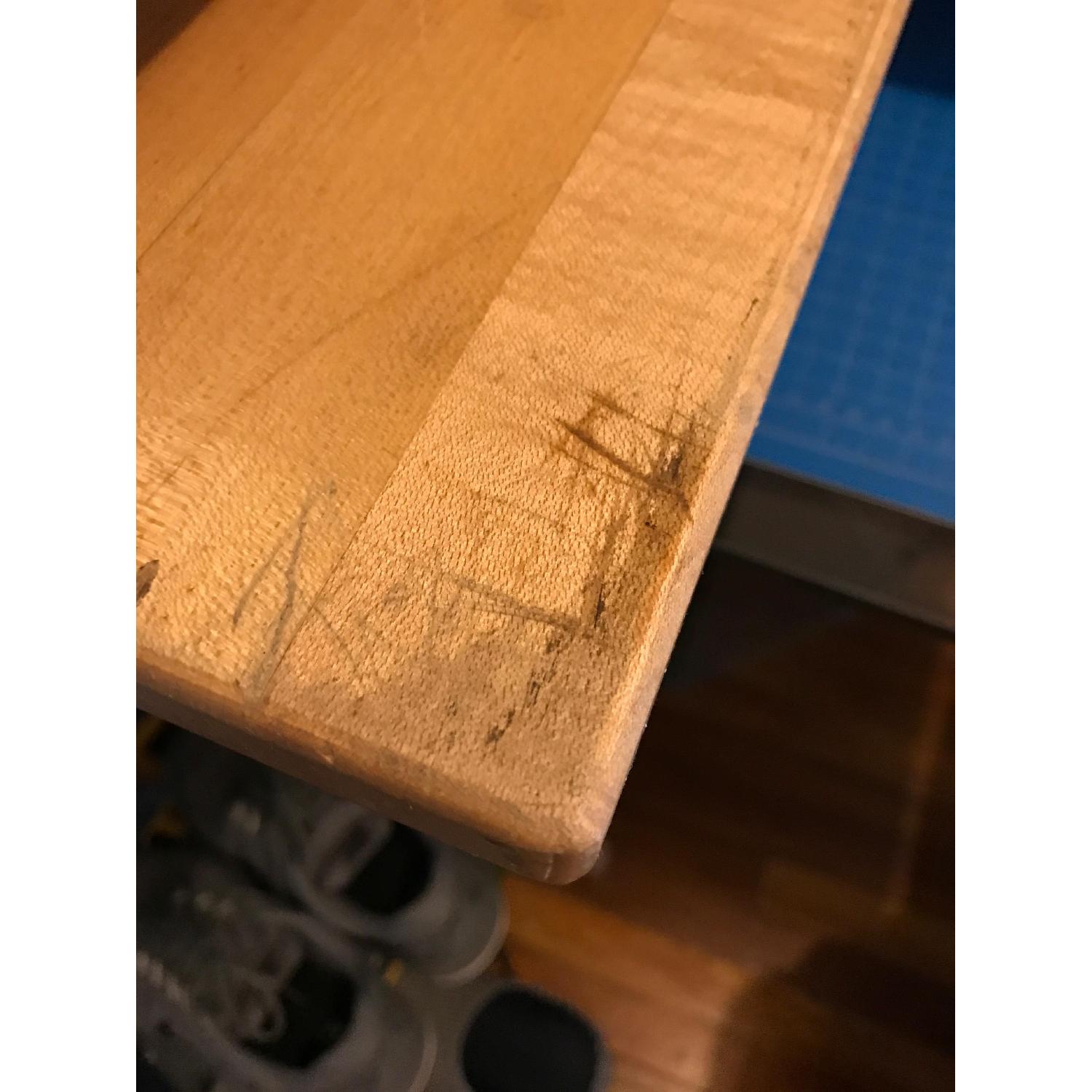 Solid Wood Tall Butcher Table - image-7