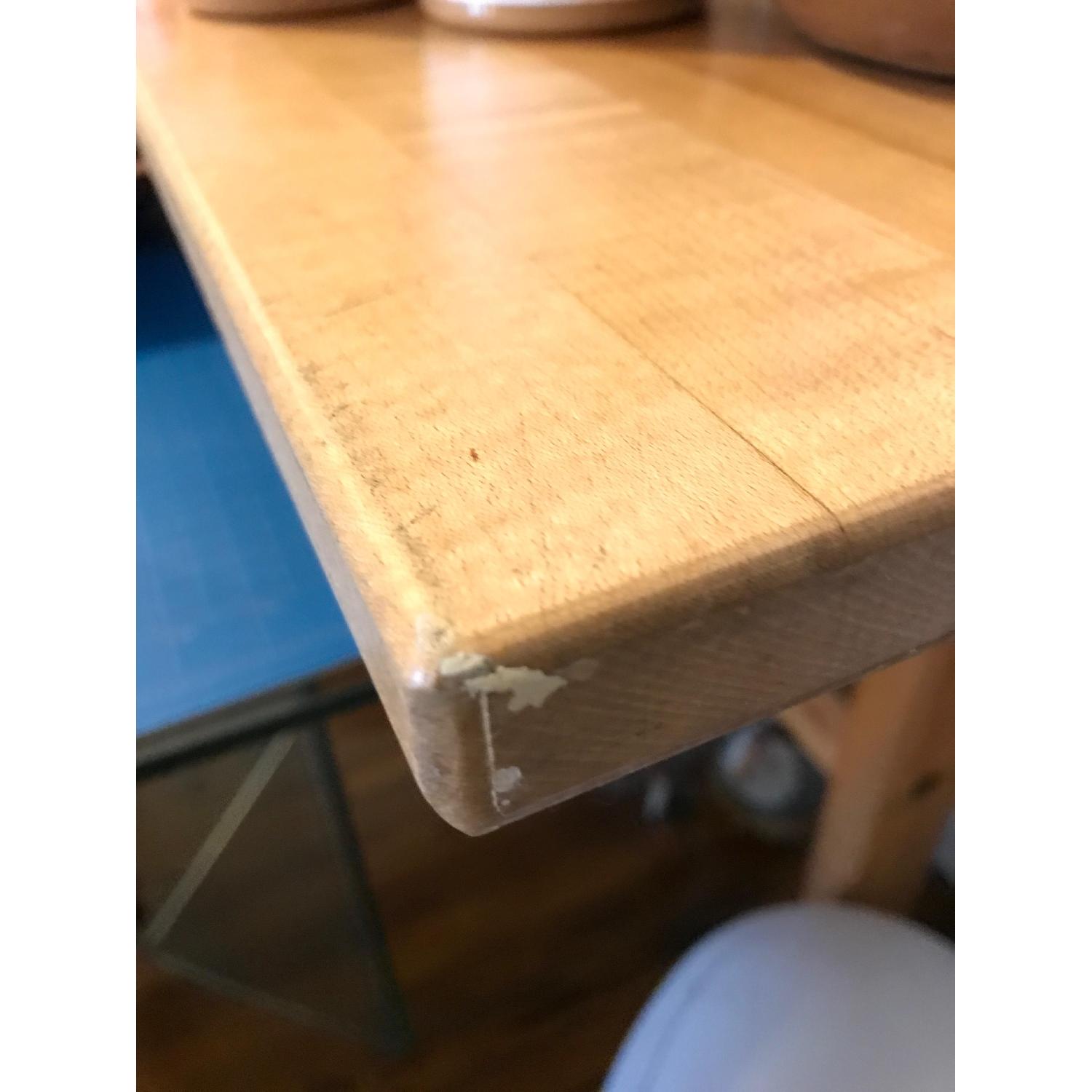 Solid Wood Tall Butcher Table - image-8