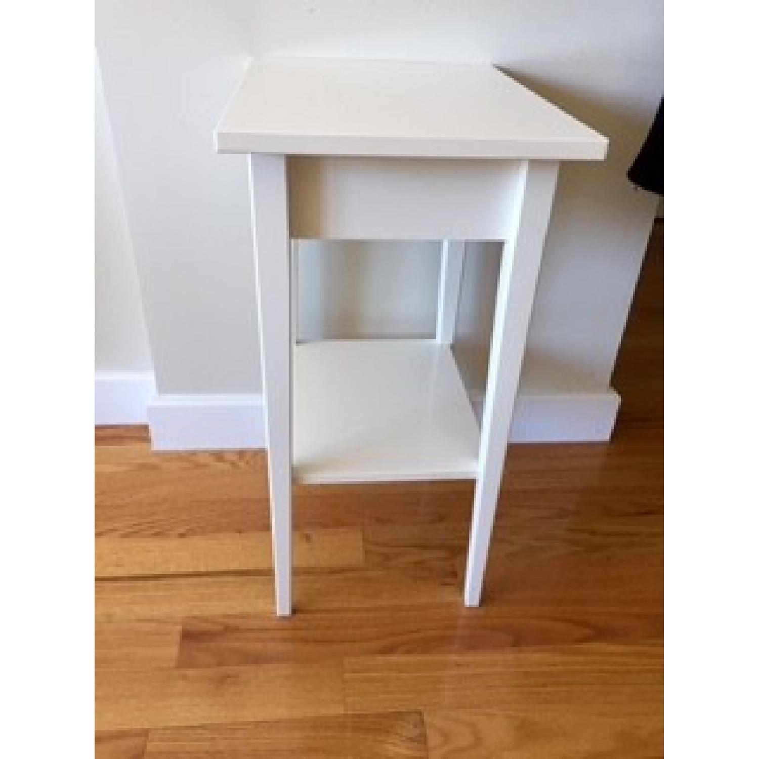 Ikea Hemnes White Nightstands AptDeco