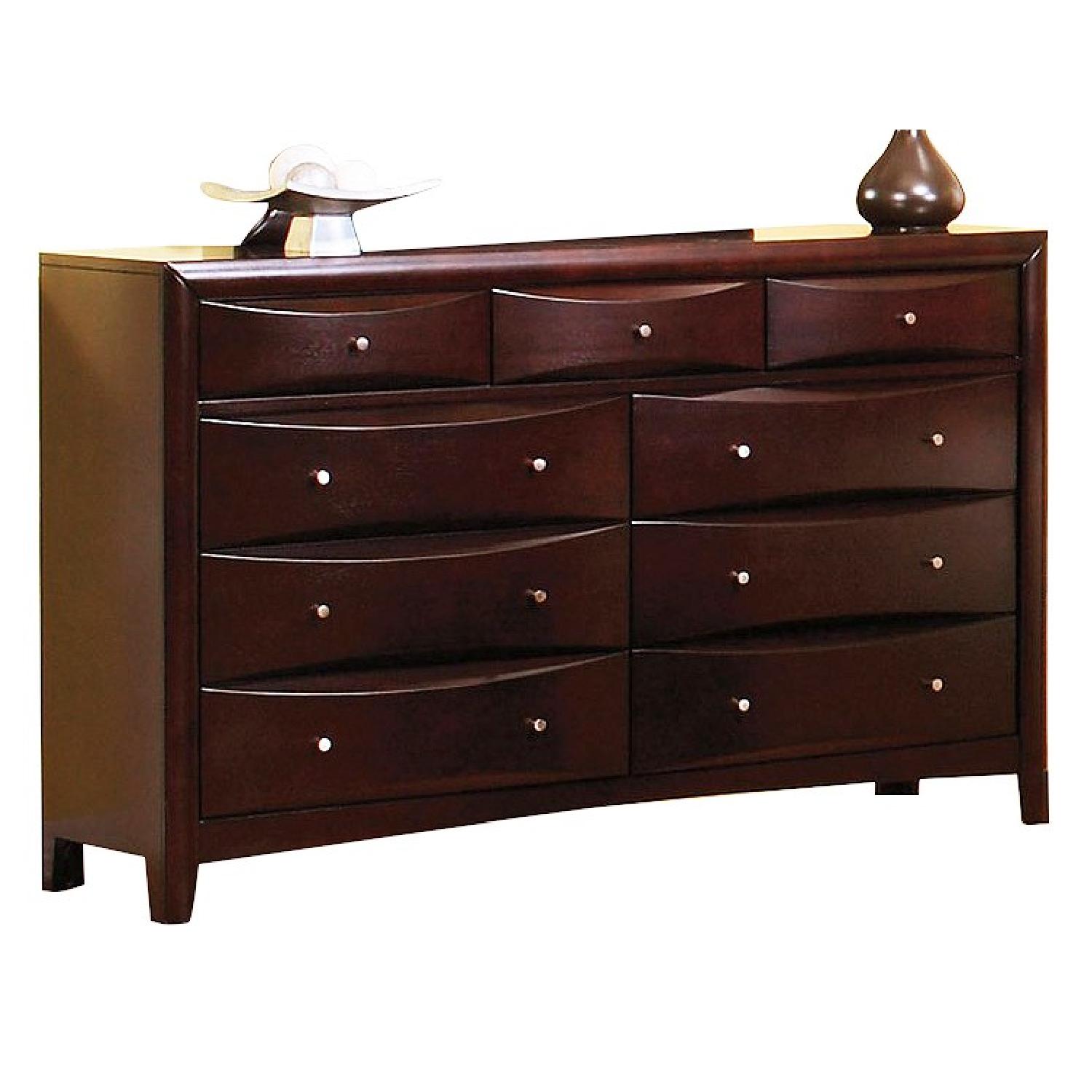 Coaster Phoenix Dresser in Cappuccino - image-0