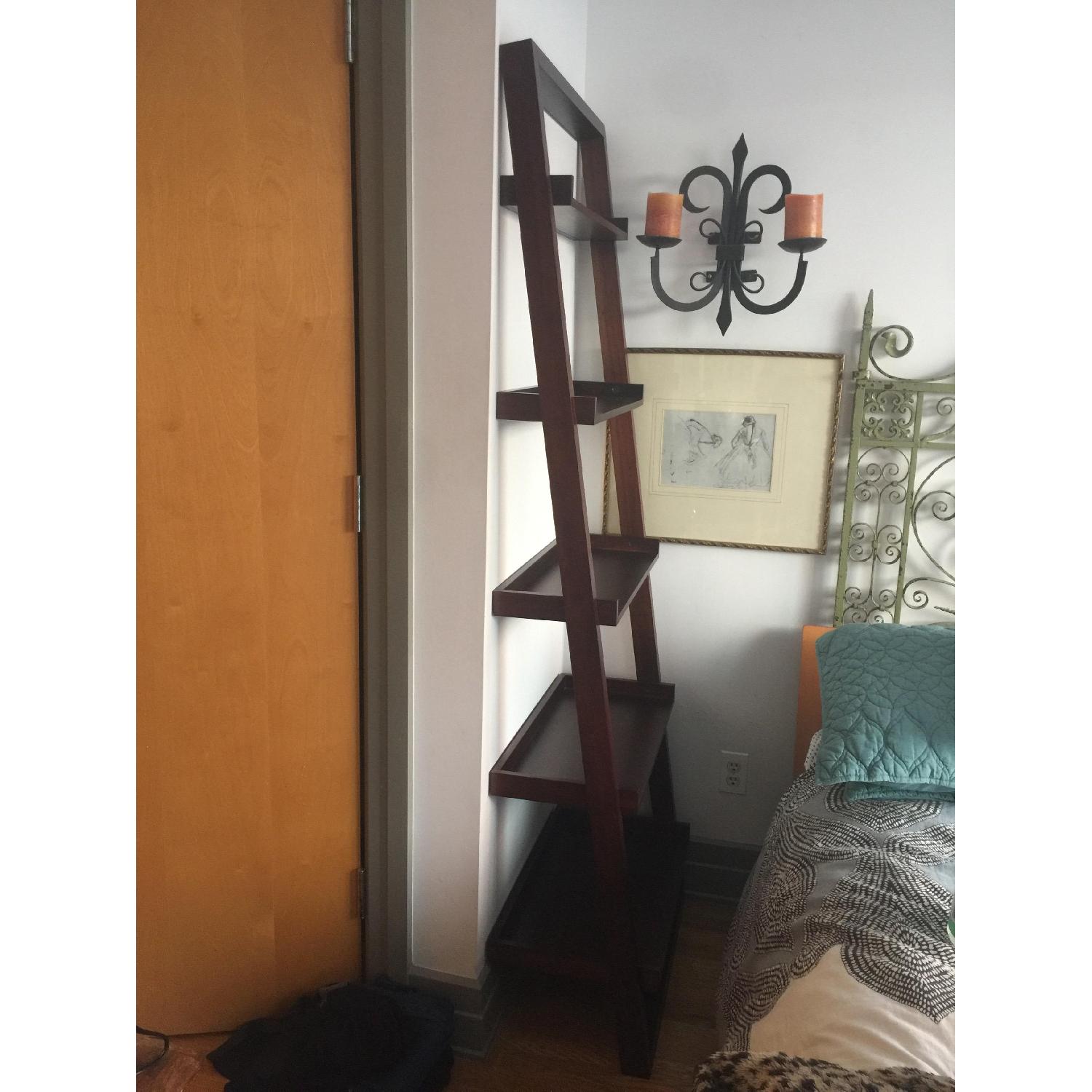Crate & Barrel Leaning Wall Shelf - image-3