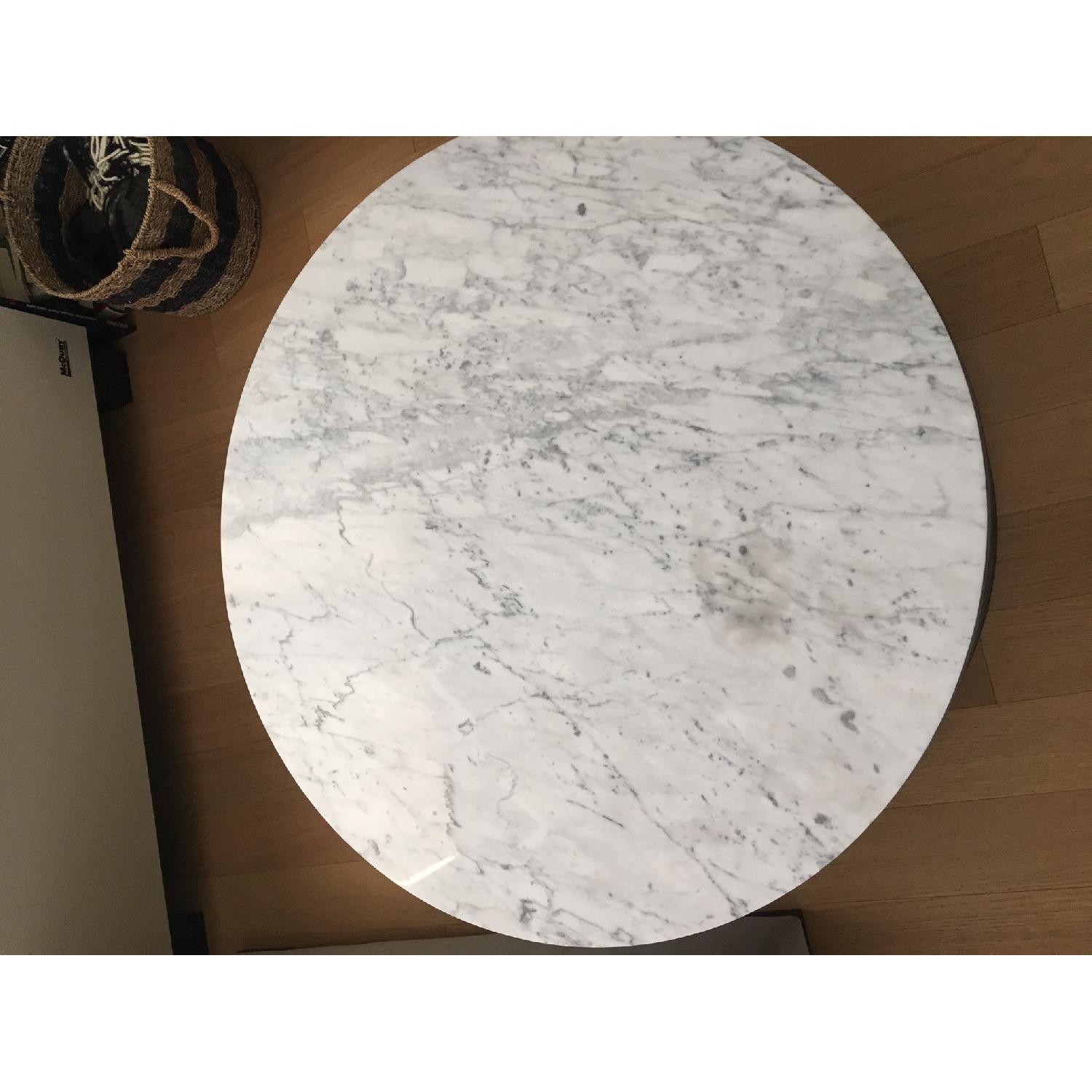 Dwell Studio Orion Coffee Table in White Marble - image-4