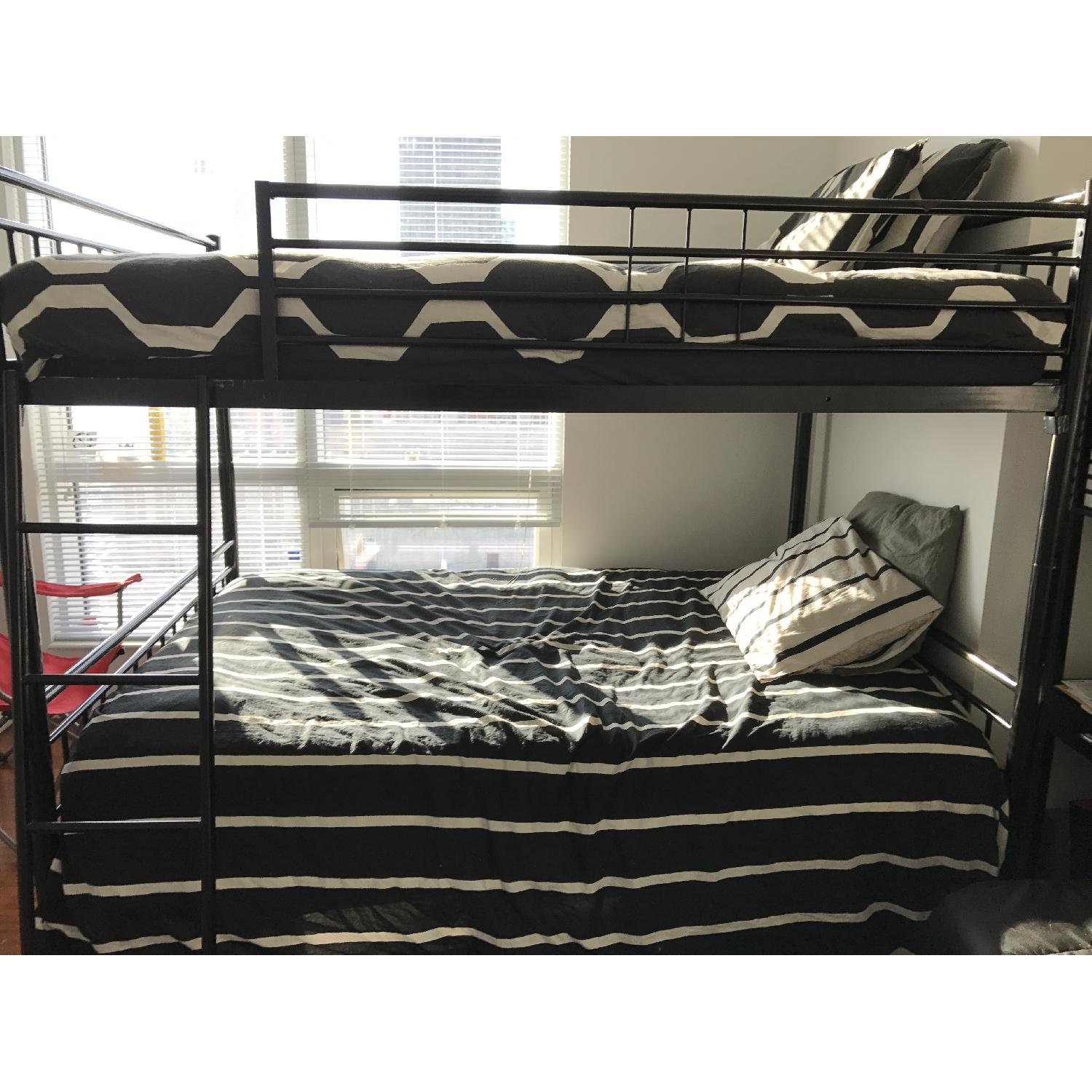 Full Over Full Metal Bunk Bed - image-2