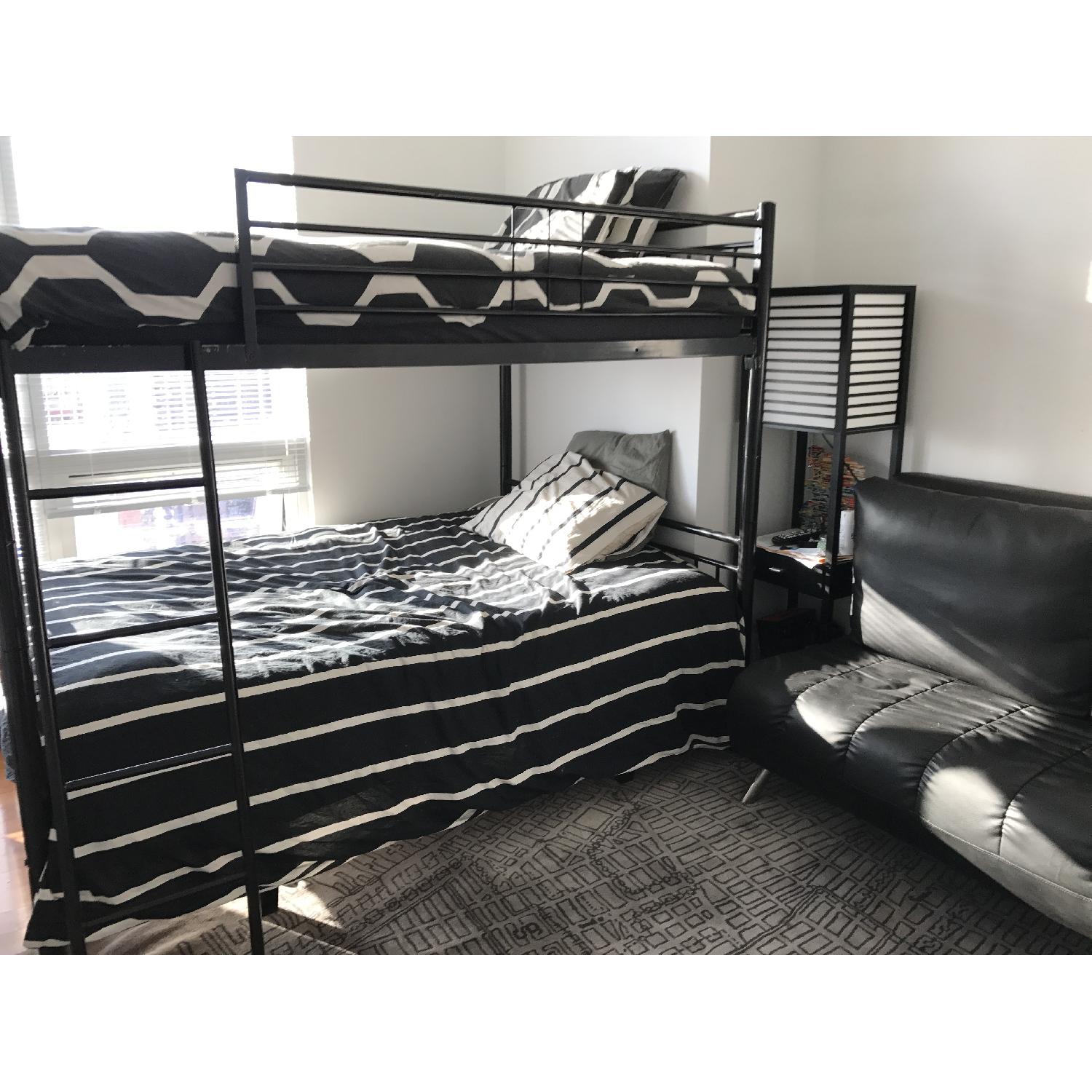 Full Over Full Metal Bunk Bed - image-4