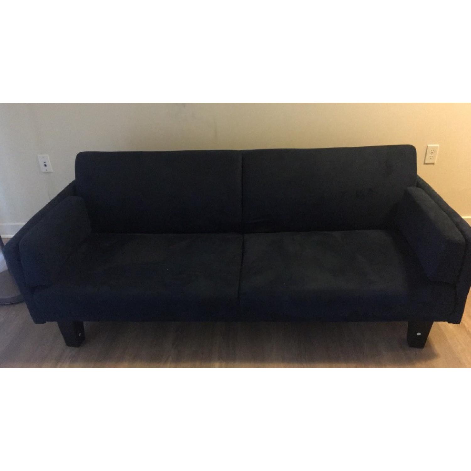 DHP Futon Micosuede Futon - image-1
