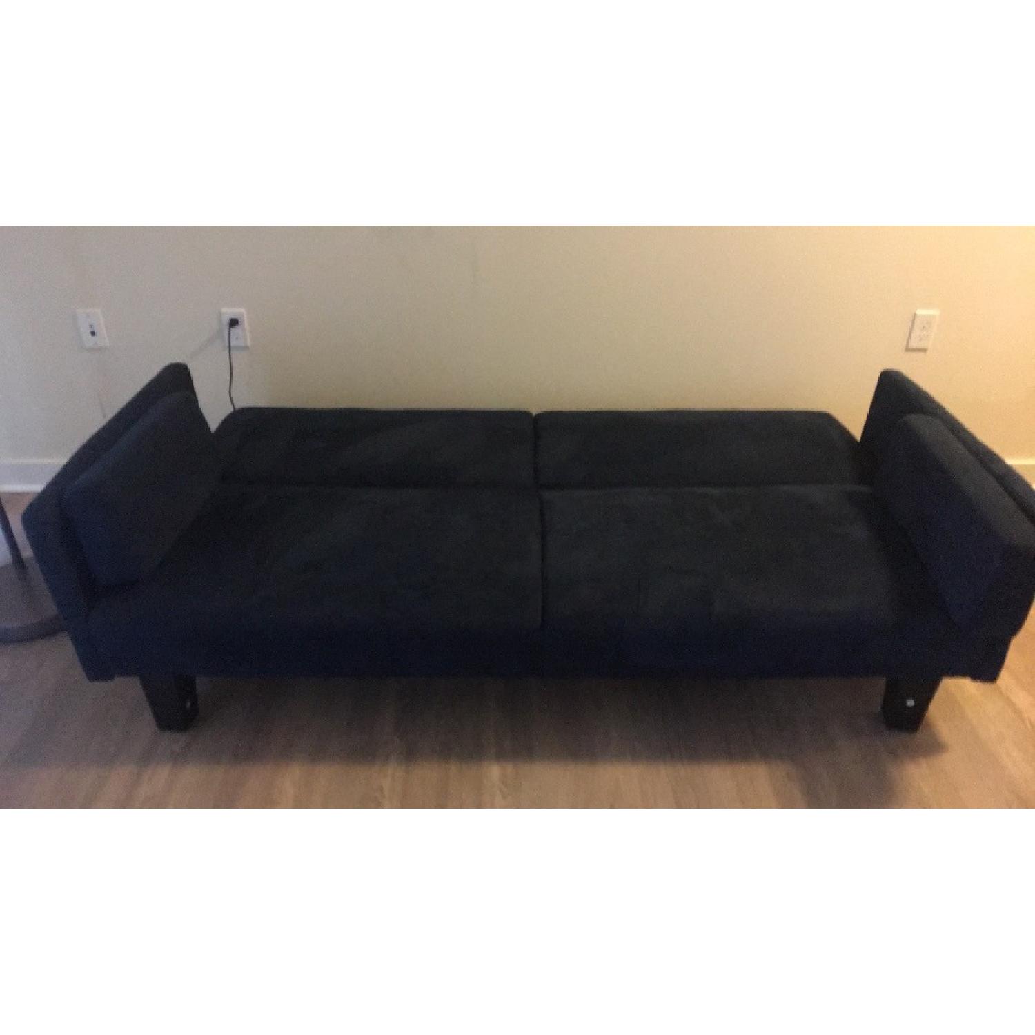 DHP Futon Micosuede Futon - image-2