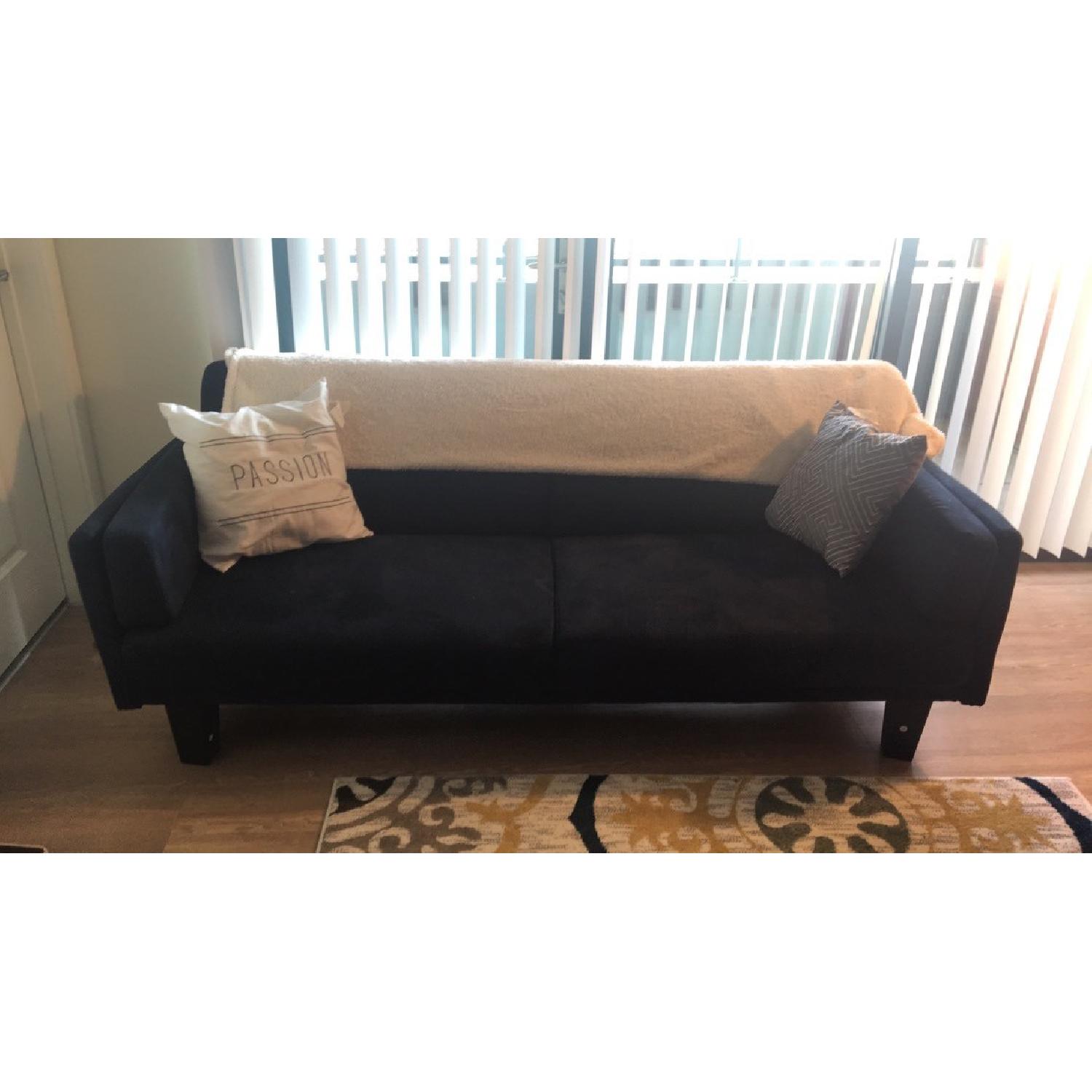 DHP Futon Micosuede Futon - image-4