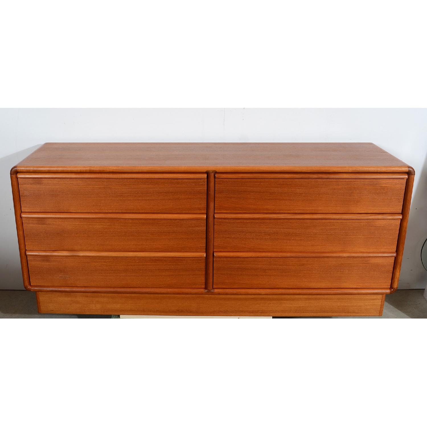 Kibaek Mobelfabrik Danish Modern Teak Long Dresser - image-2