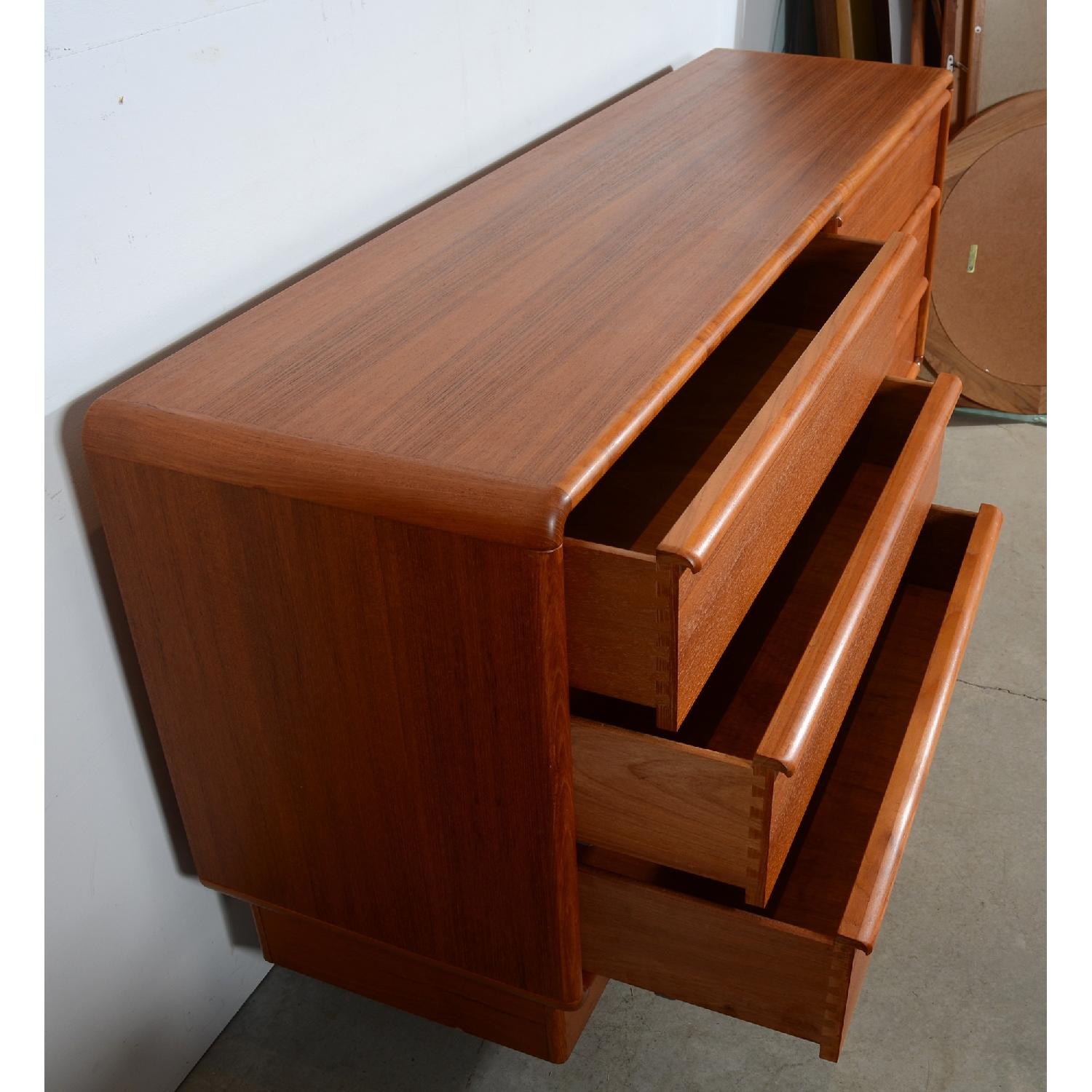 Kibaek Mobelfabrik Danish Modern Teak Long Dresser - image-3