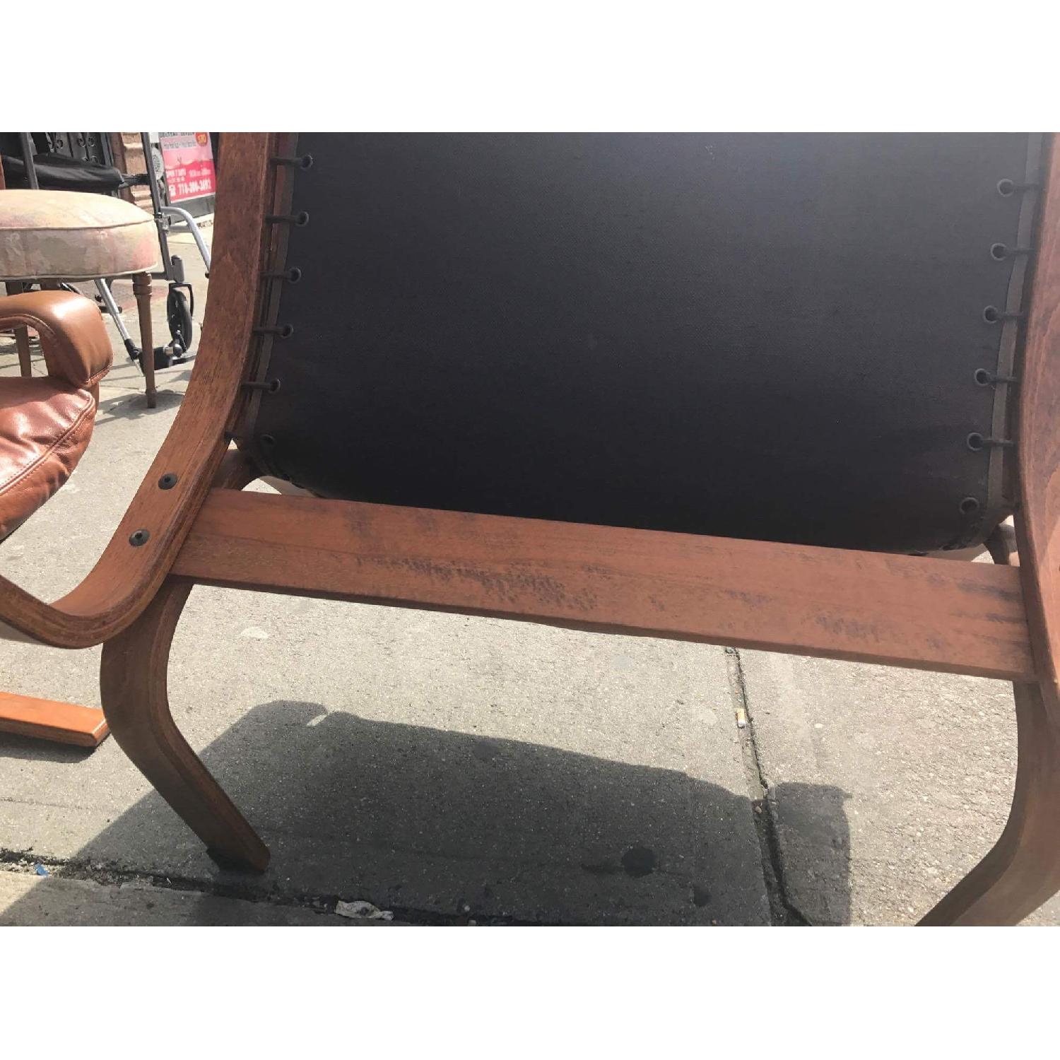 Westnofa Vintage Mid Century Leather Lounge Chairs - image-4