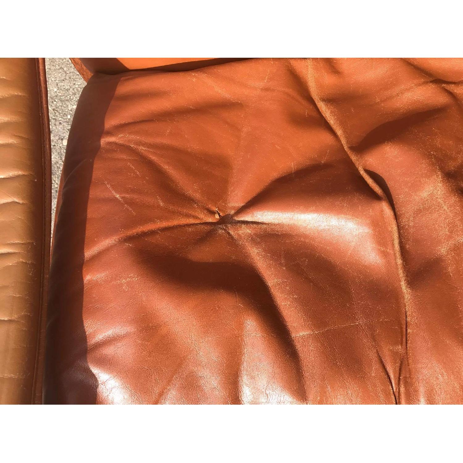 Westnofa Vintage Mid Century Leather Lounge Chairs - image-22