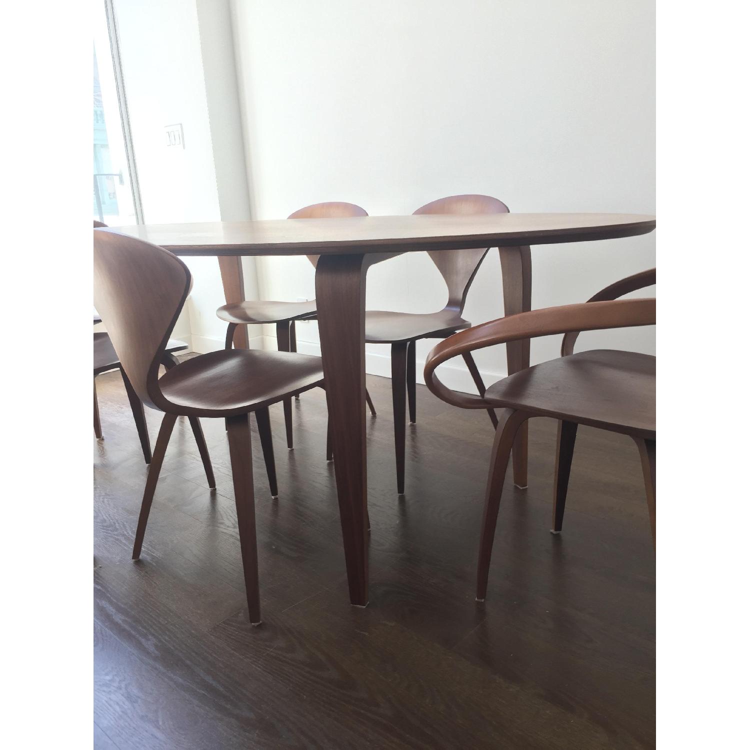 Cherner Molded Plywood Oval Dining Table - image-3