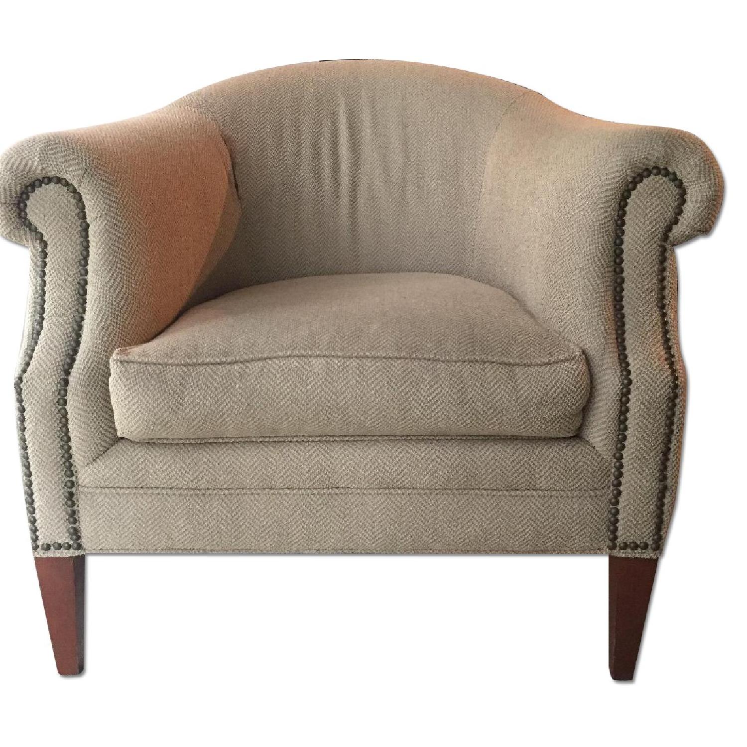 Bombay Tan Accent Chair AptDeco