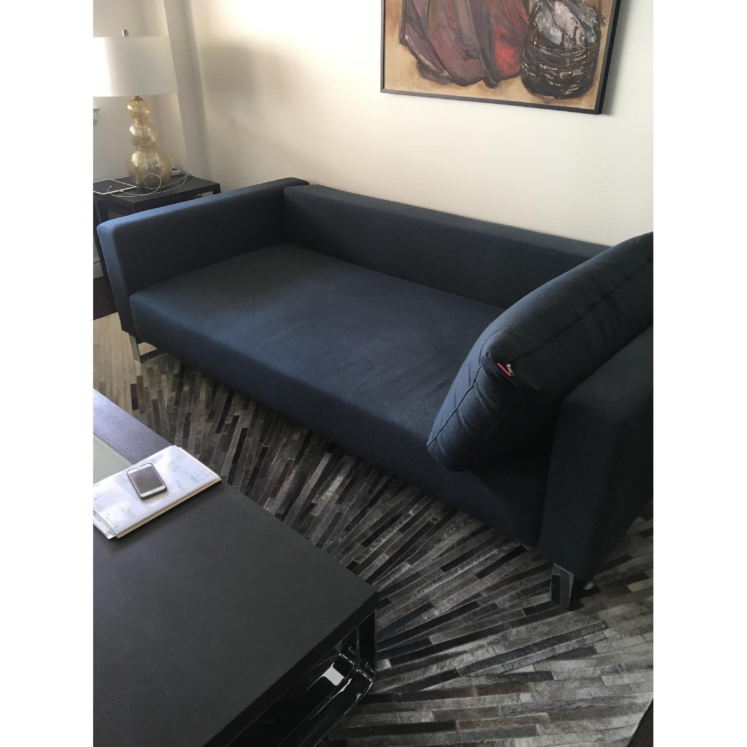 Navy Blue 3 Seater - image-3