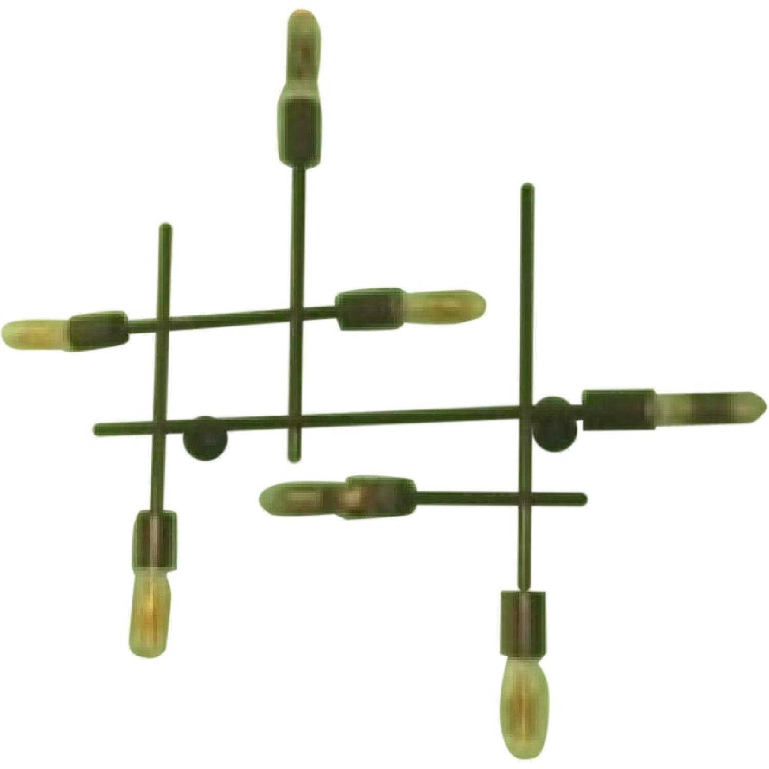 West Elm Industrial Grid Wall Light Fixture - image-4