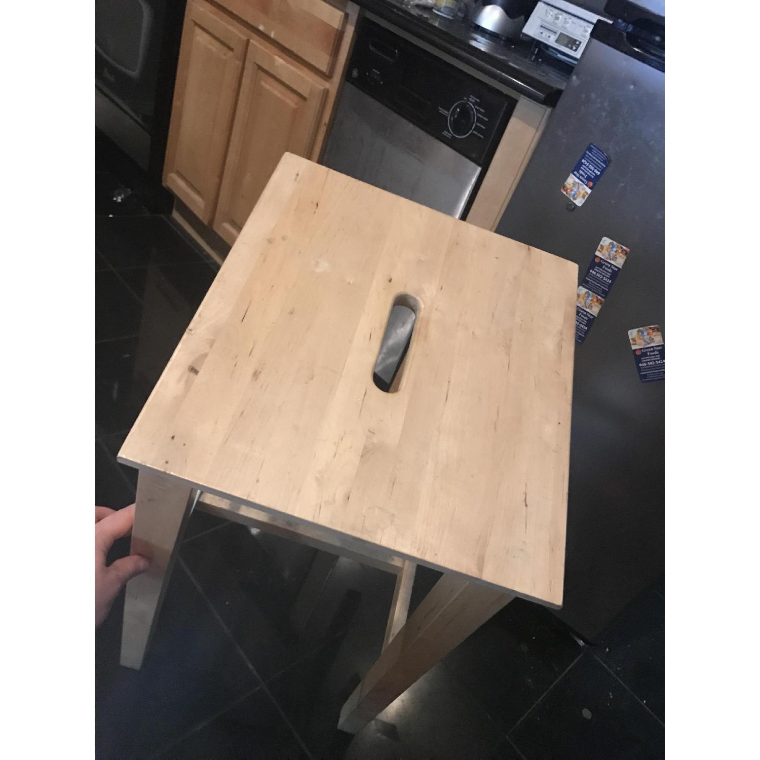 Ikea Wooden Stools - image-2