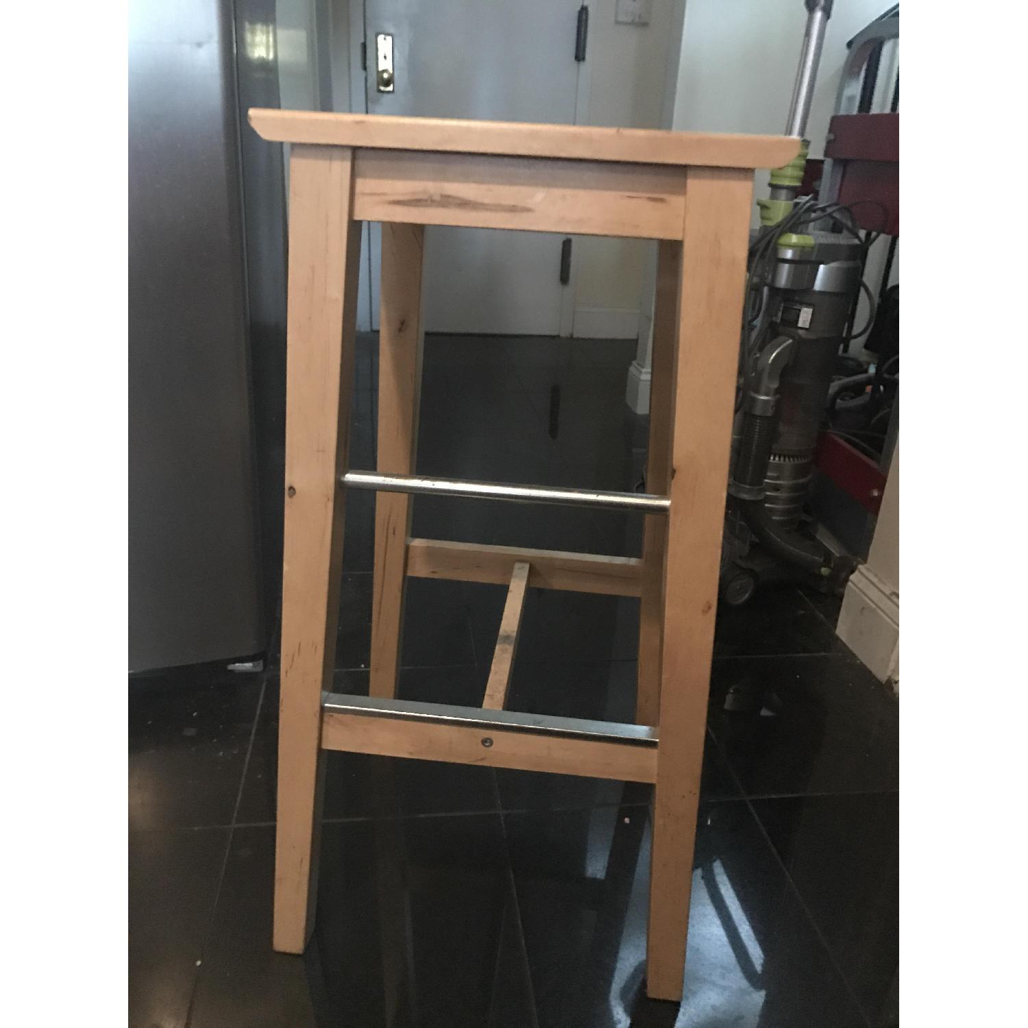 Ikea Wooden Stools - image-3
