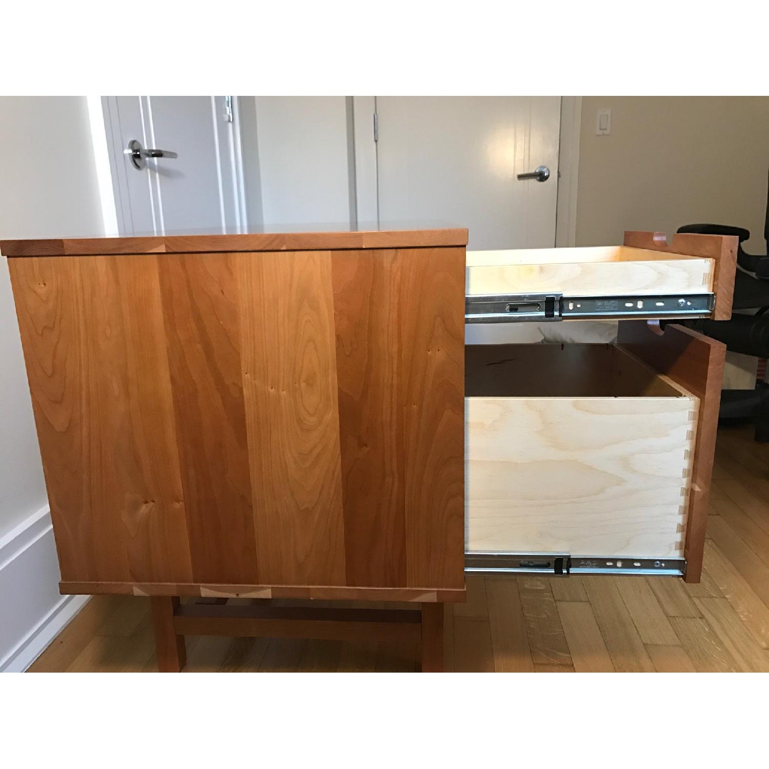 Room & Board Ellis Modern Desk w/ File Drawer - image-3