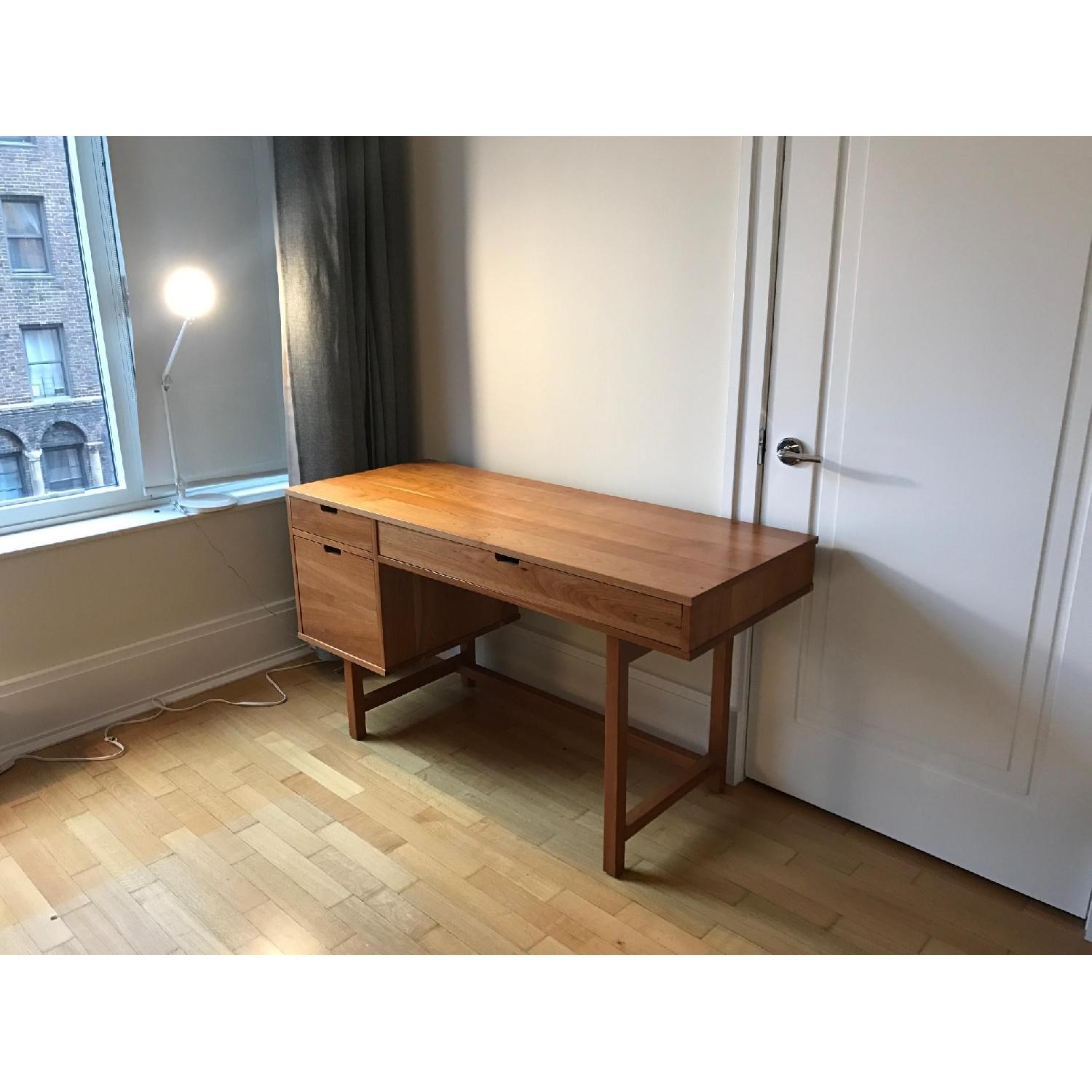 Room & Board Ellis Modern Desk w/ File Drawer - image-5