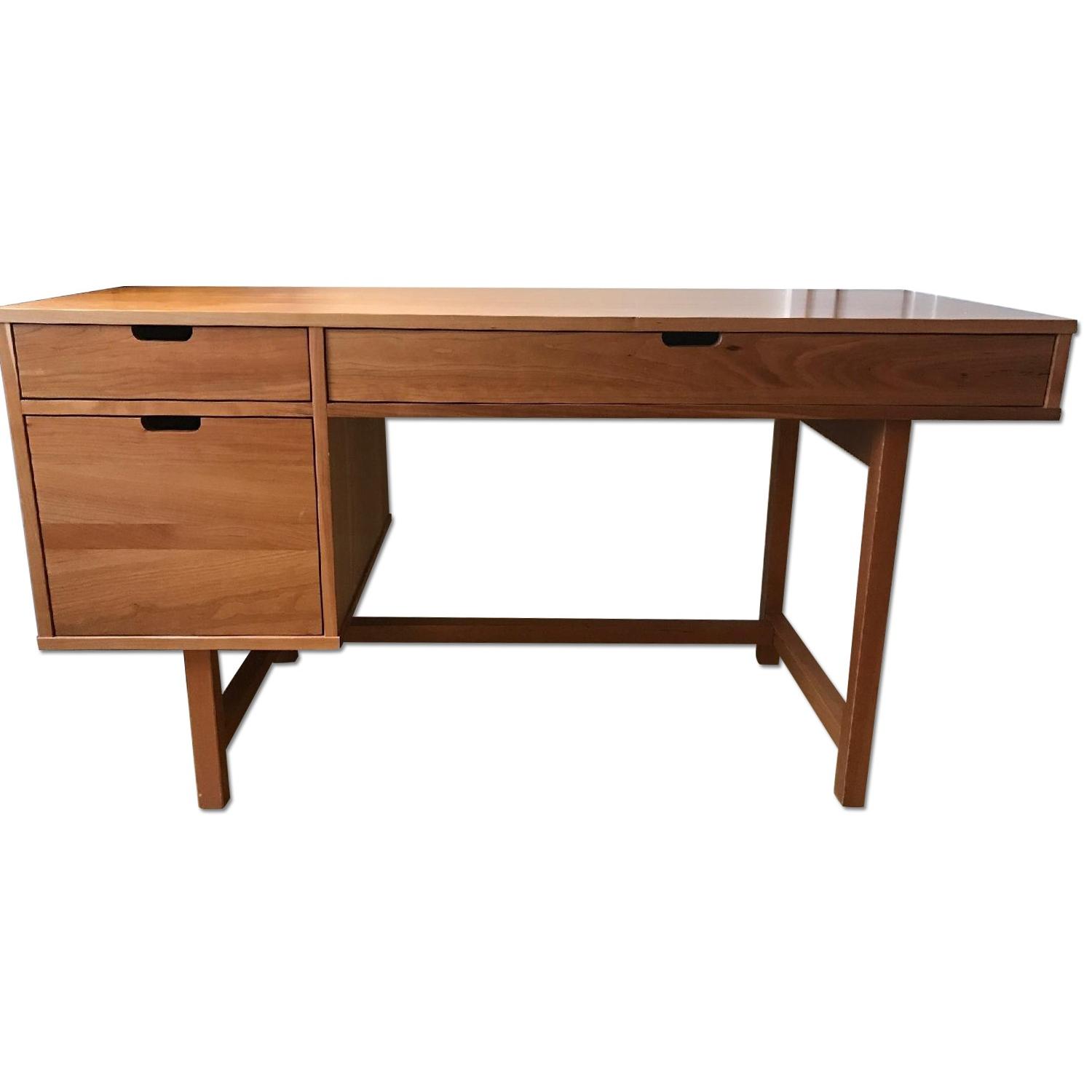 Room & Board Ellis Modern Desk w/ File Drawer - image-0