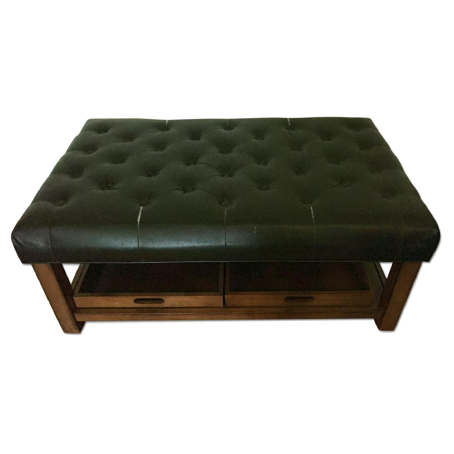 Klaussner Furniture Sofa & Ottoman - image-4