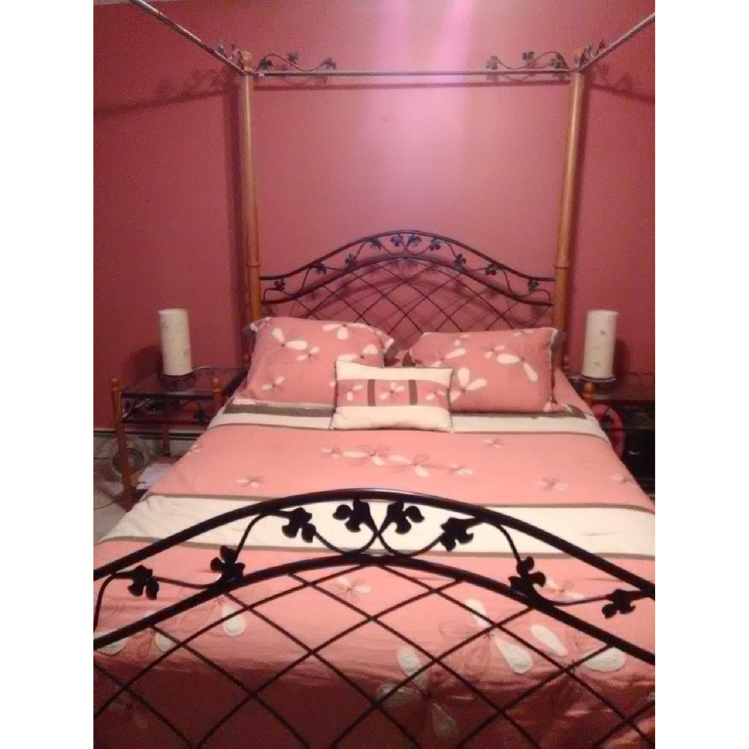 Queen Canopy Bed Frame - image-3