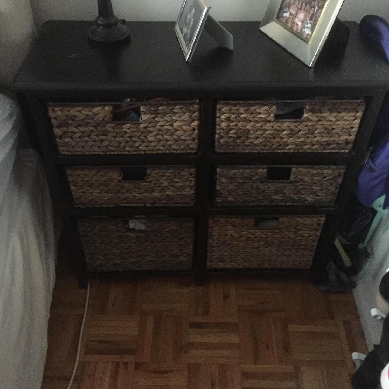 Pier 1 6 Drawer Wicker Chest/Night Stand - image-2