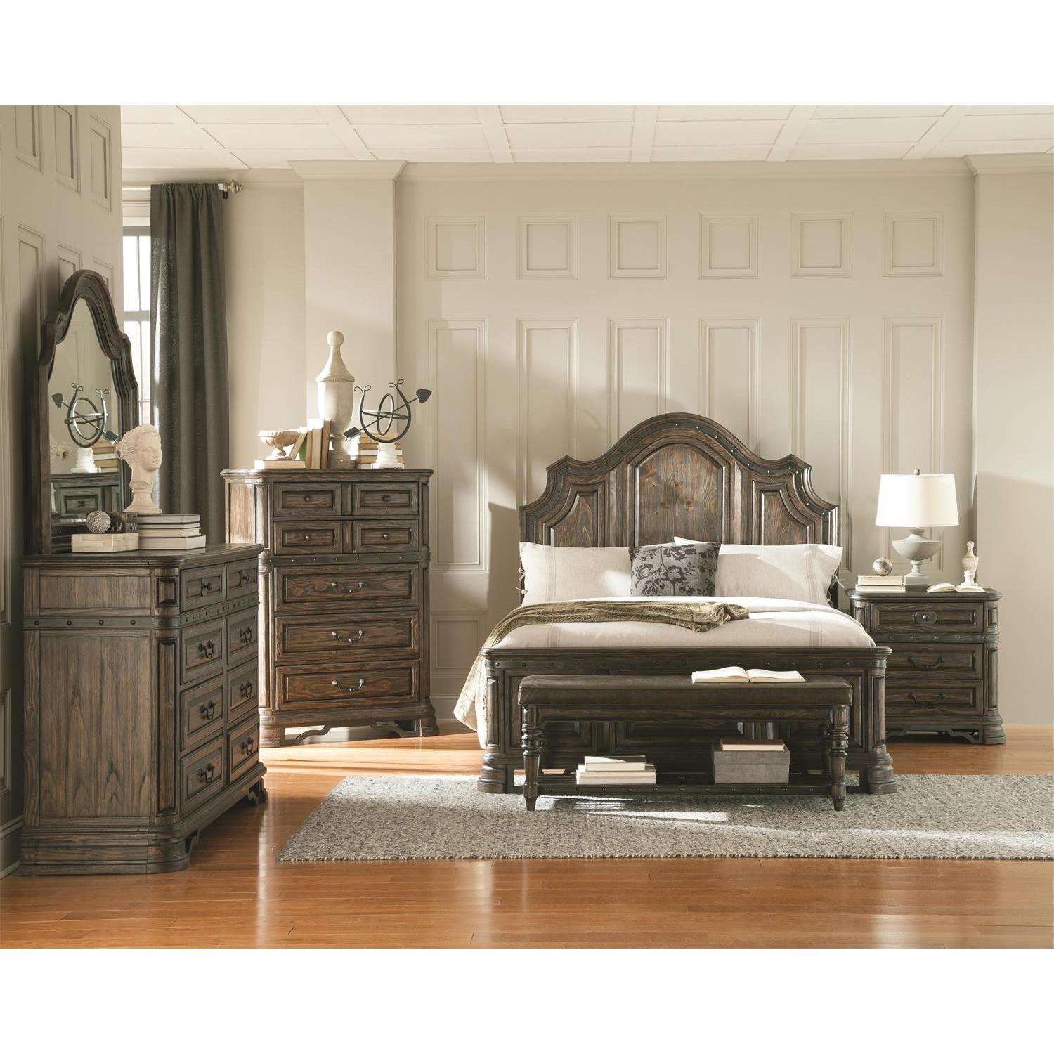 Coaster Carlsbad 8 Drawer Dresser in Vintage Espresso - image-1