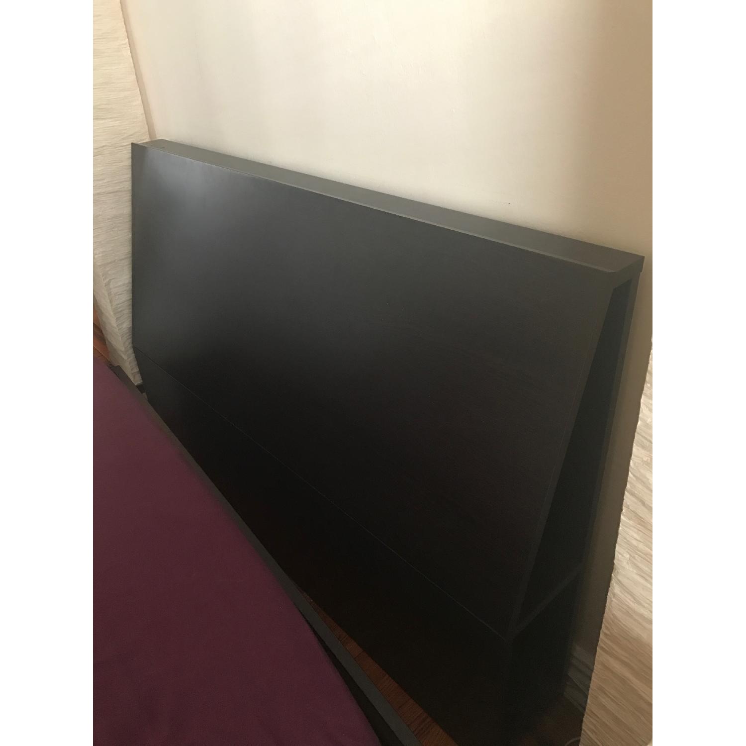 Ikea Oppdal FullSize Bed Frame w/ Headboard AptDeco