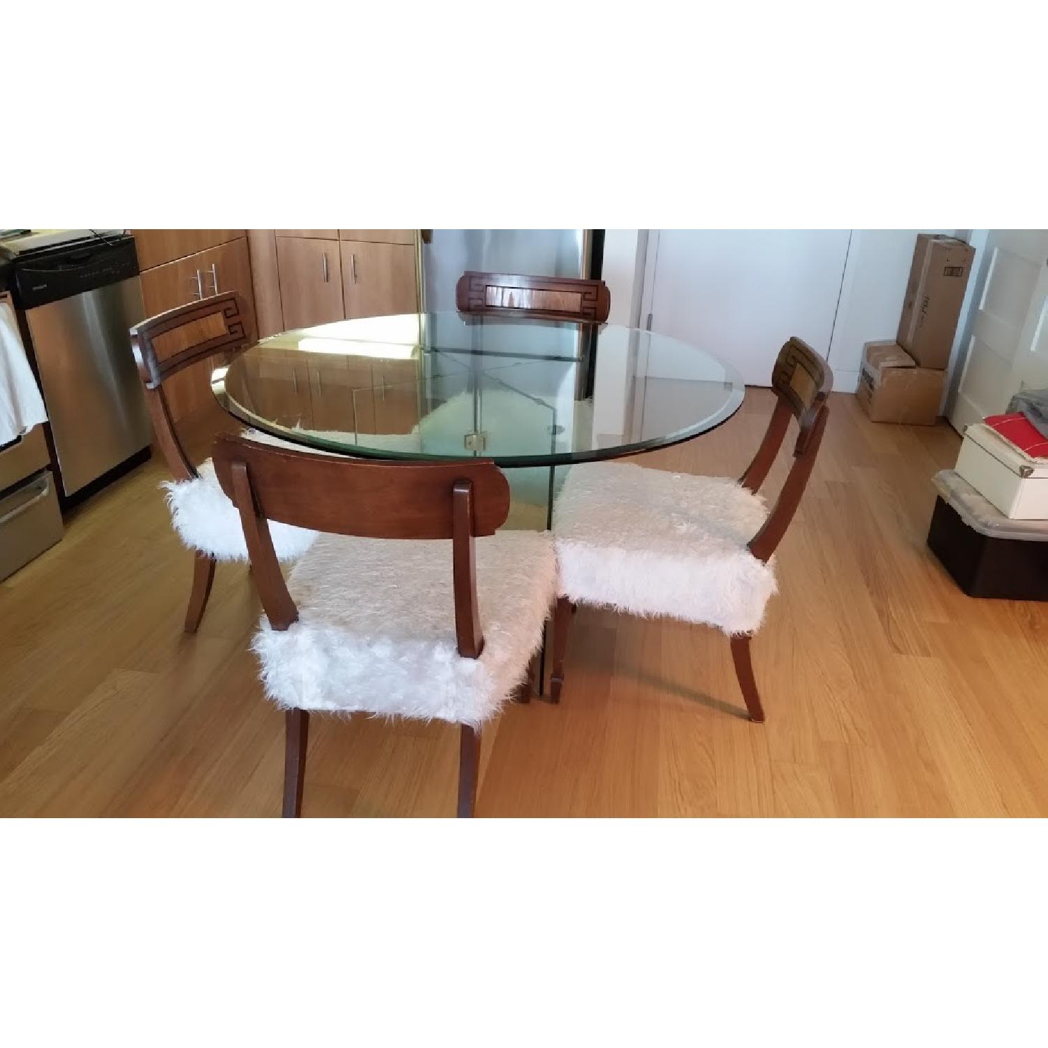 The Conran Shop Glass Top Dining Table - image-3