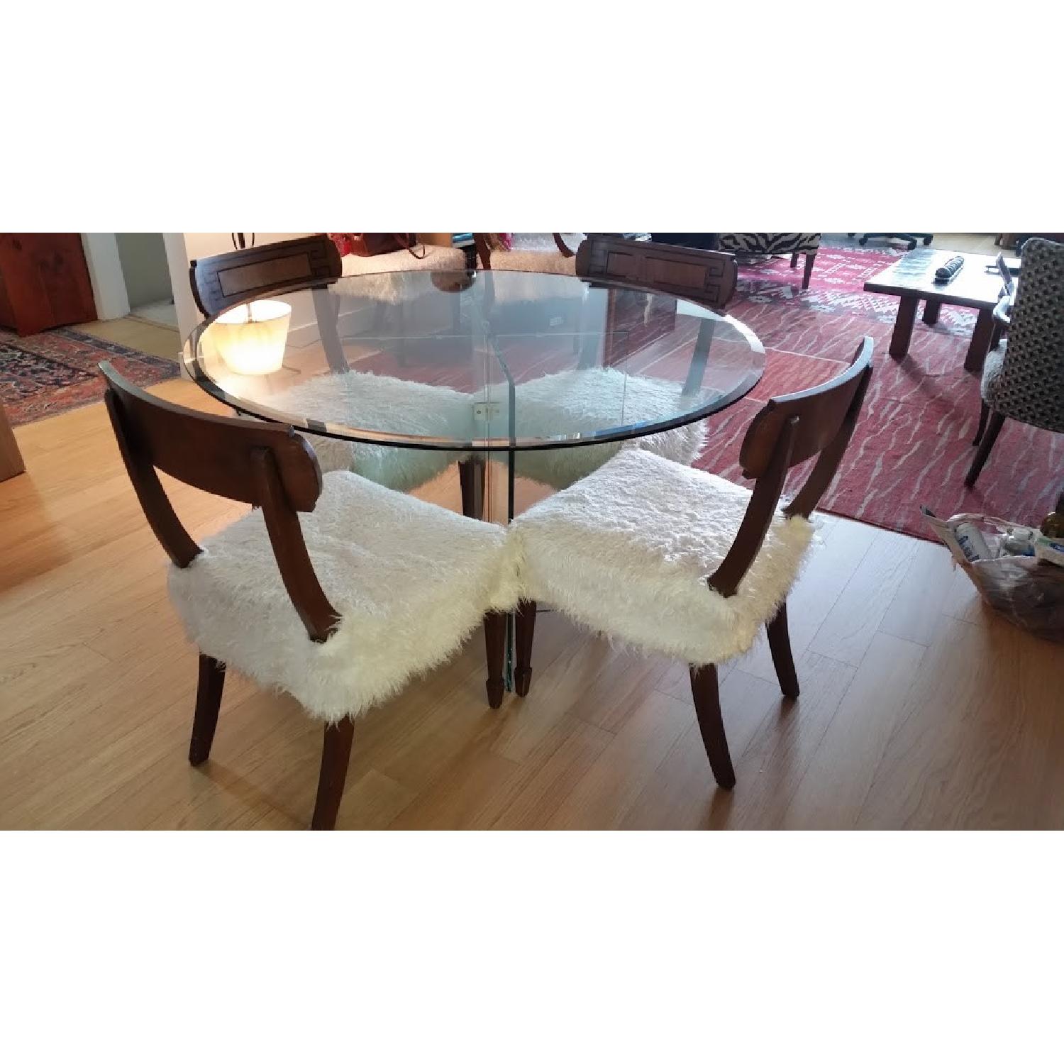 The Conran Shop Glass Top Dining Table - image-4