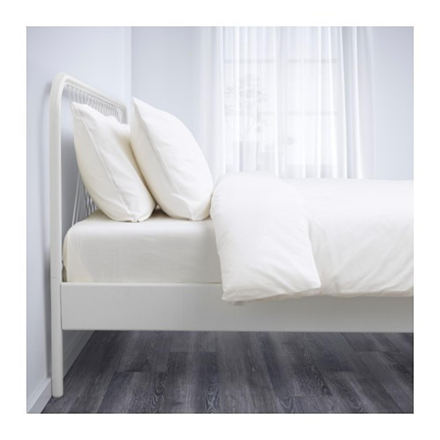 IkeaNesttun Full/Double Bed Frame w/ Slats - image-2